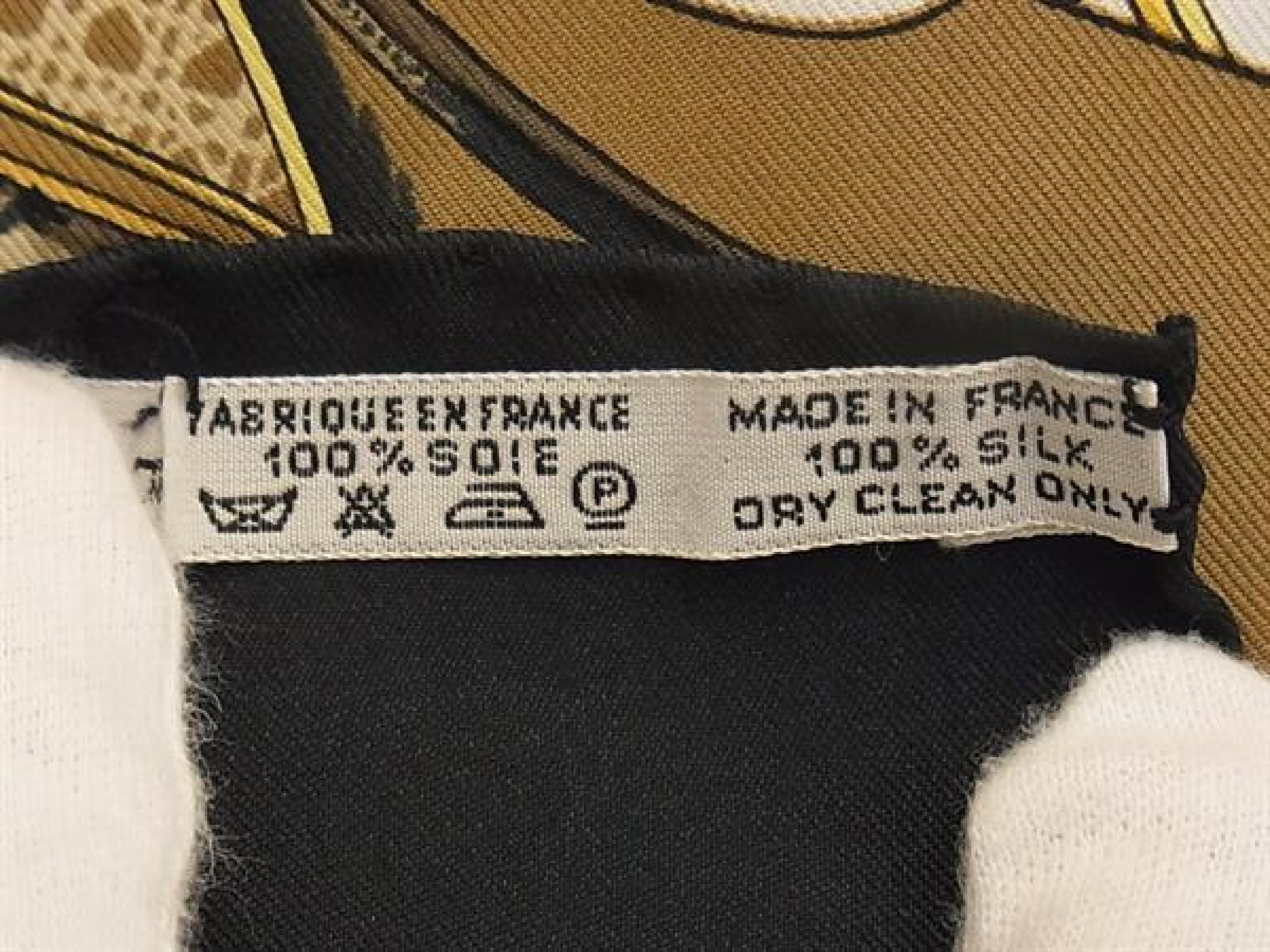 Hermes Les Voitures a Transformation Silk Scarf