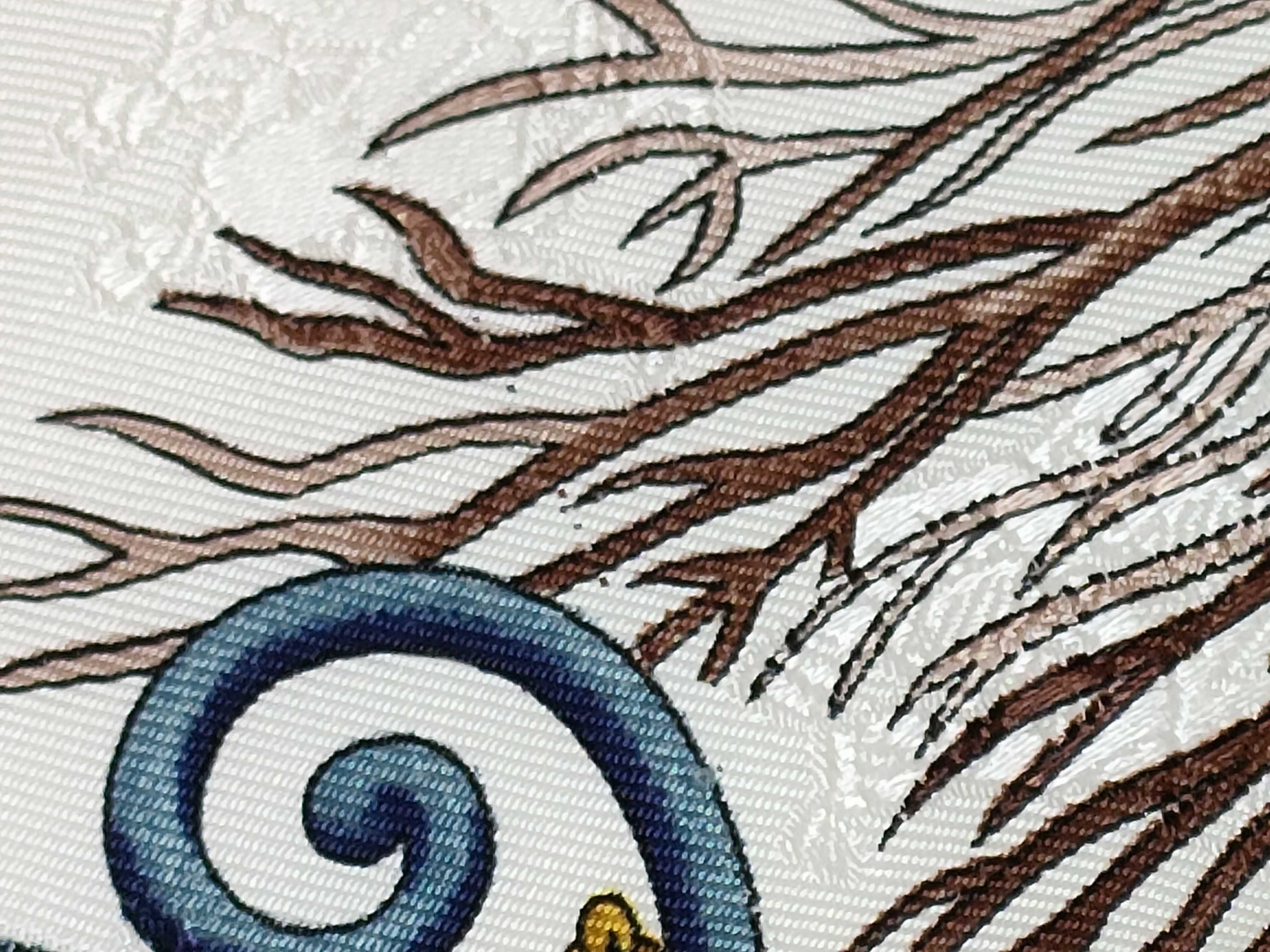 Hermes Joies d'Hiver Silk Jacquard Scarf