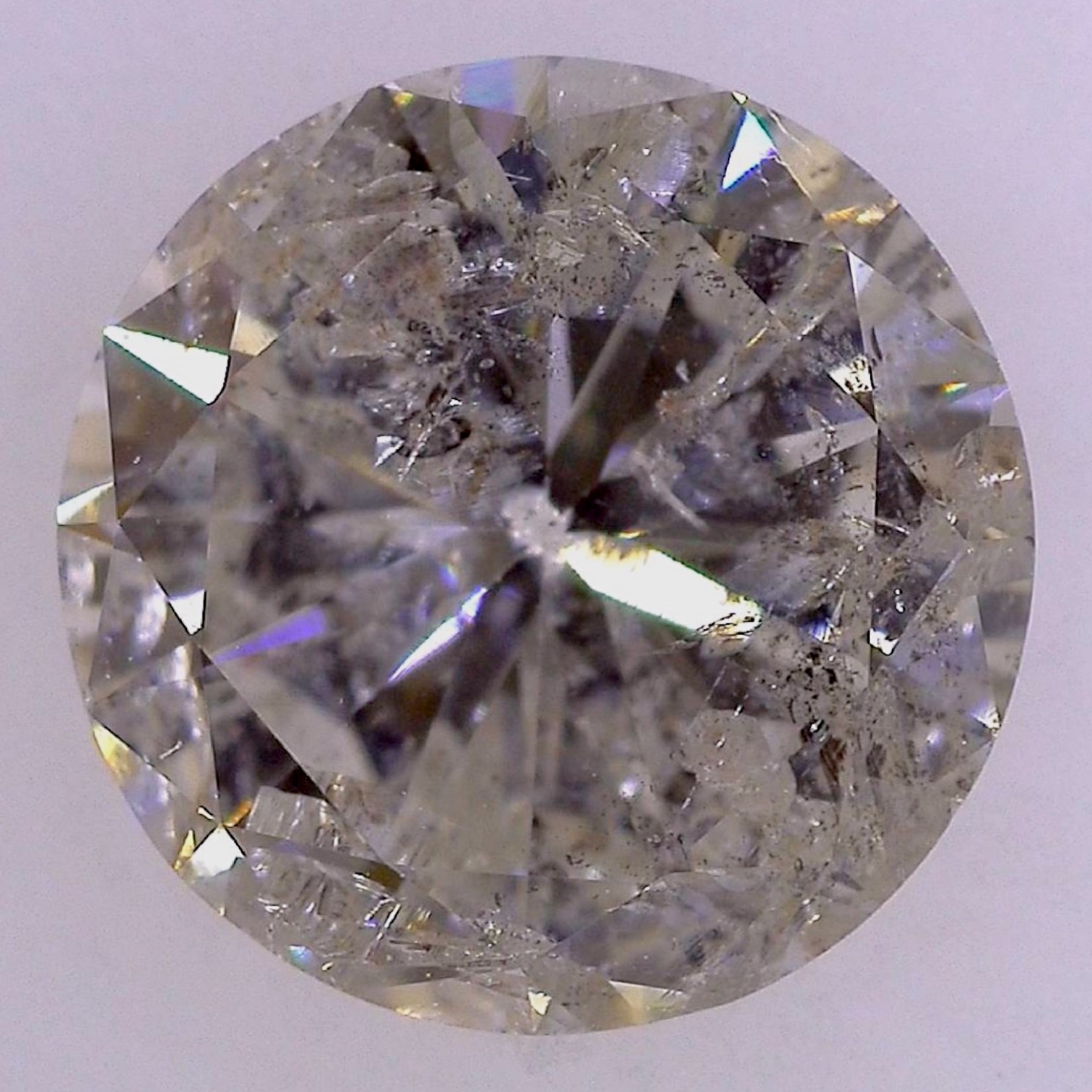 Round Brilliant Cut Natural Diamond, 2.227 Carats, CGL Certified