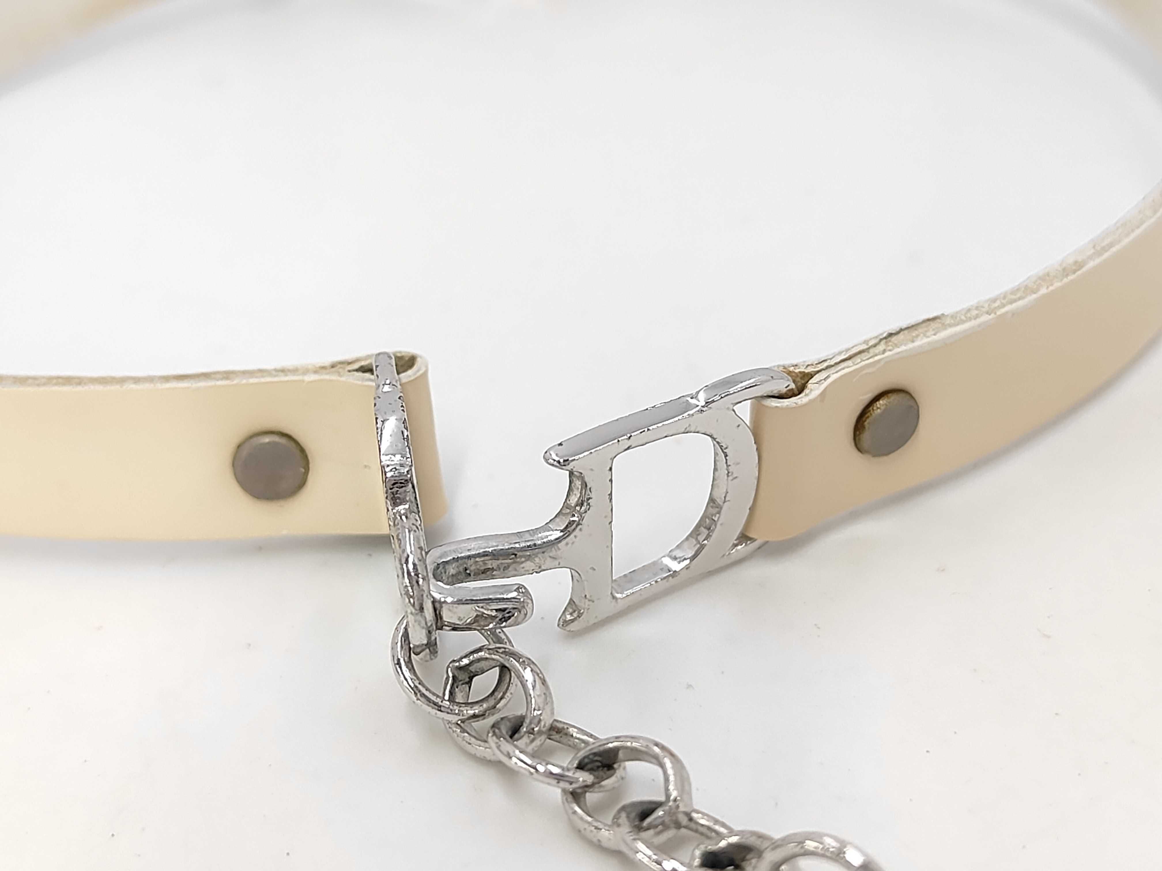 Christian Dior Pink Trotter Girly Flower Choker Necklace