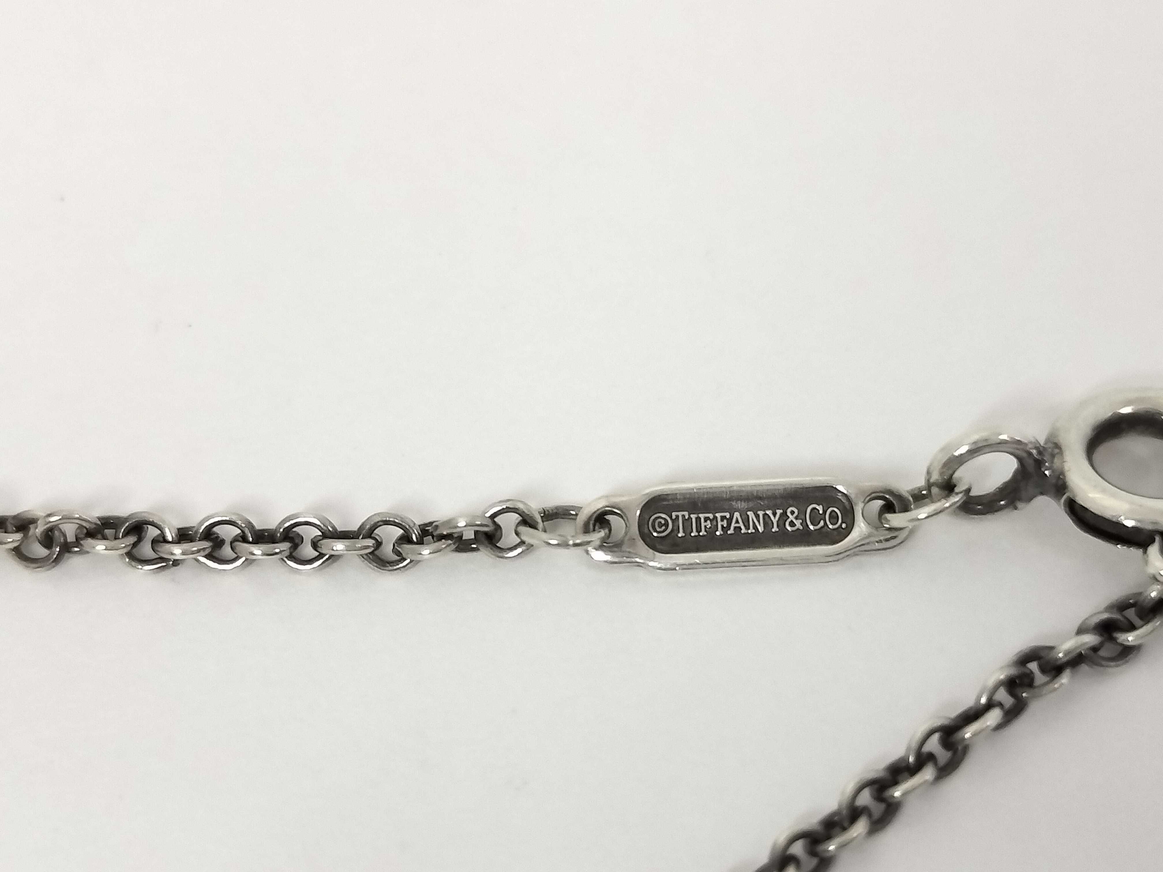 Tiffany & Co. Sterling Silver Ball Pendant Necklace