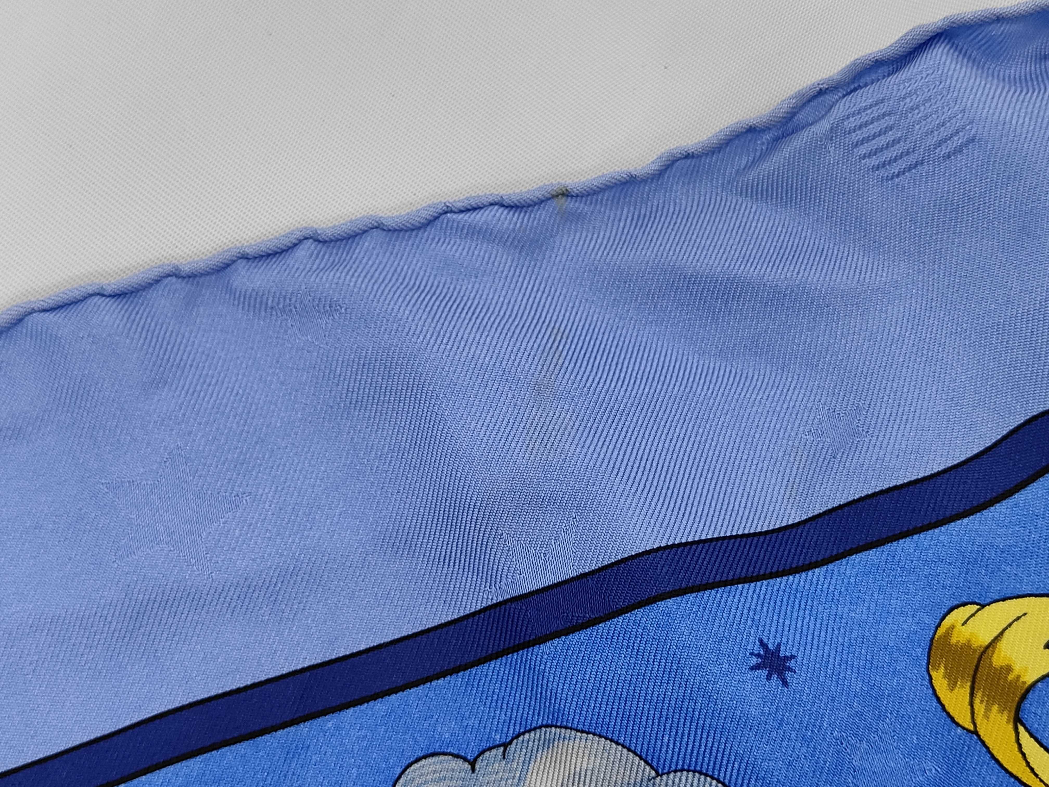 Hermes Cosmos Jacquard Silk Scarf by Philippe Ledoux