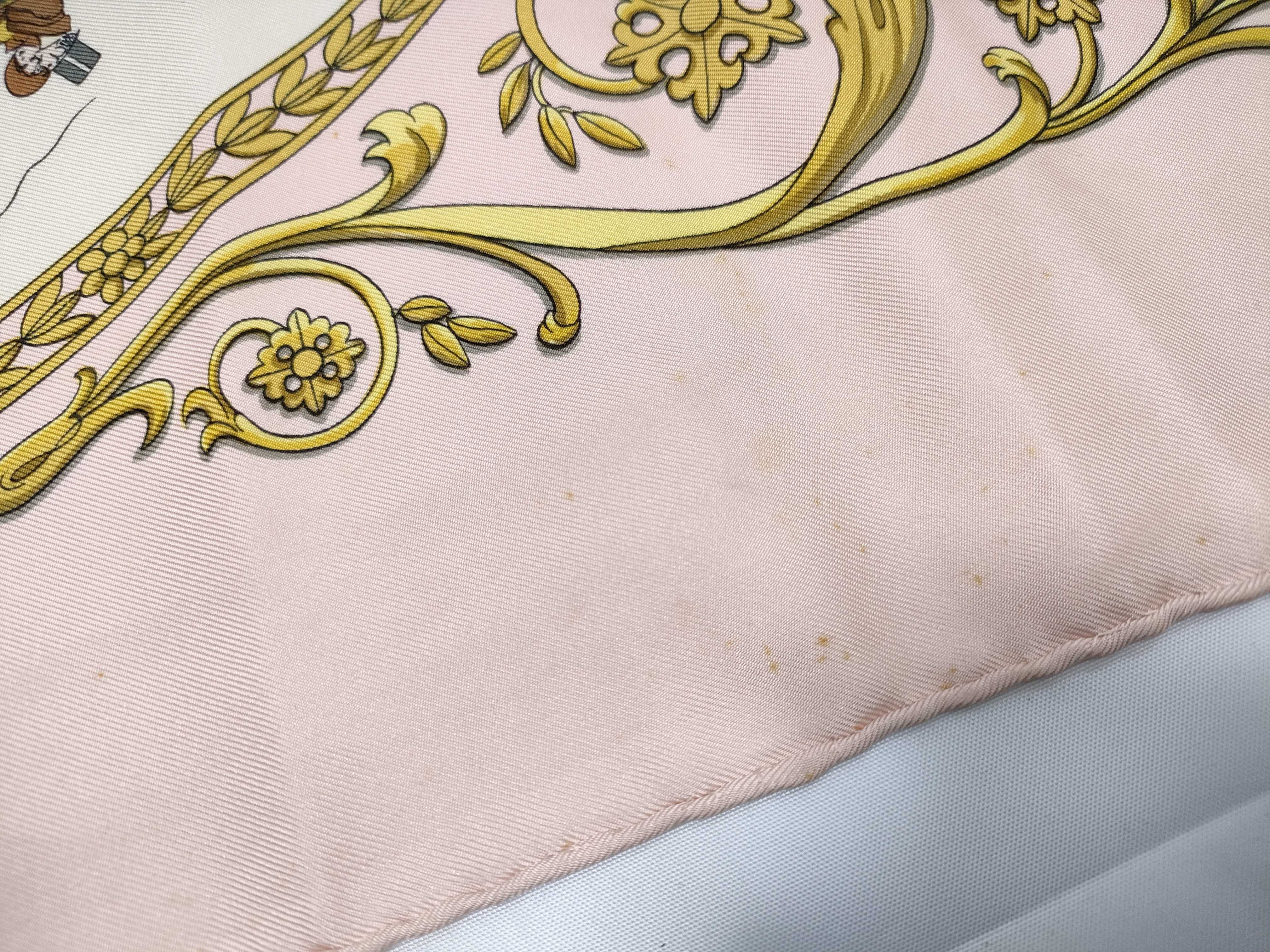 Hermes La Promenade de Longchamps Silk Scarf by Philippe Ledoux