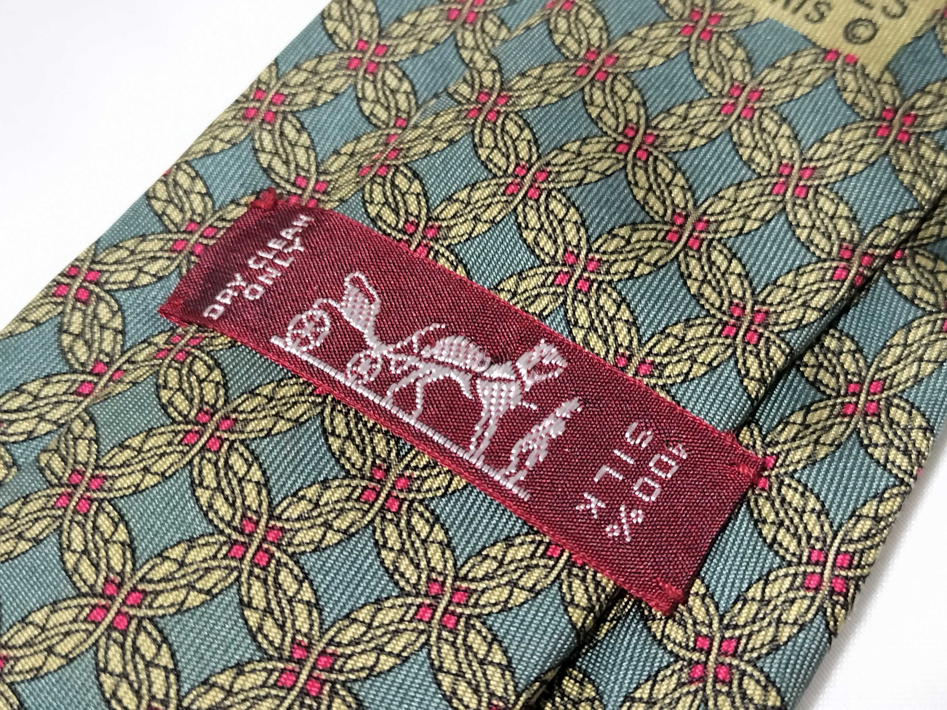 Two Silk Neckties Including Hermes Paris