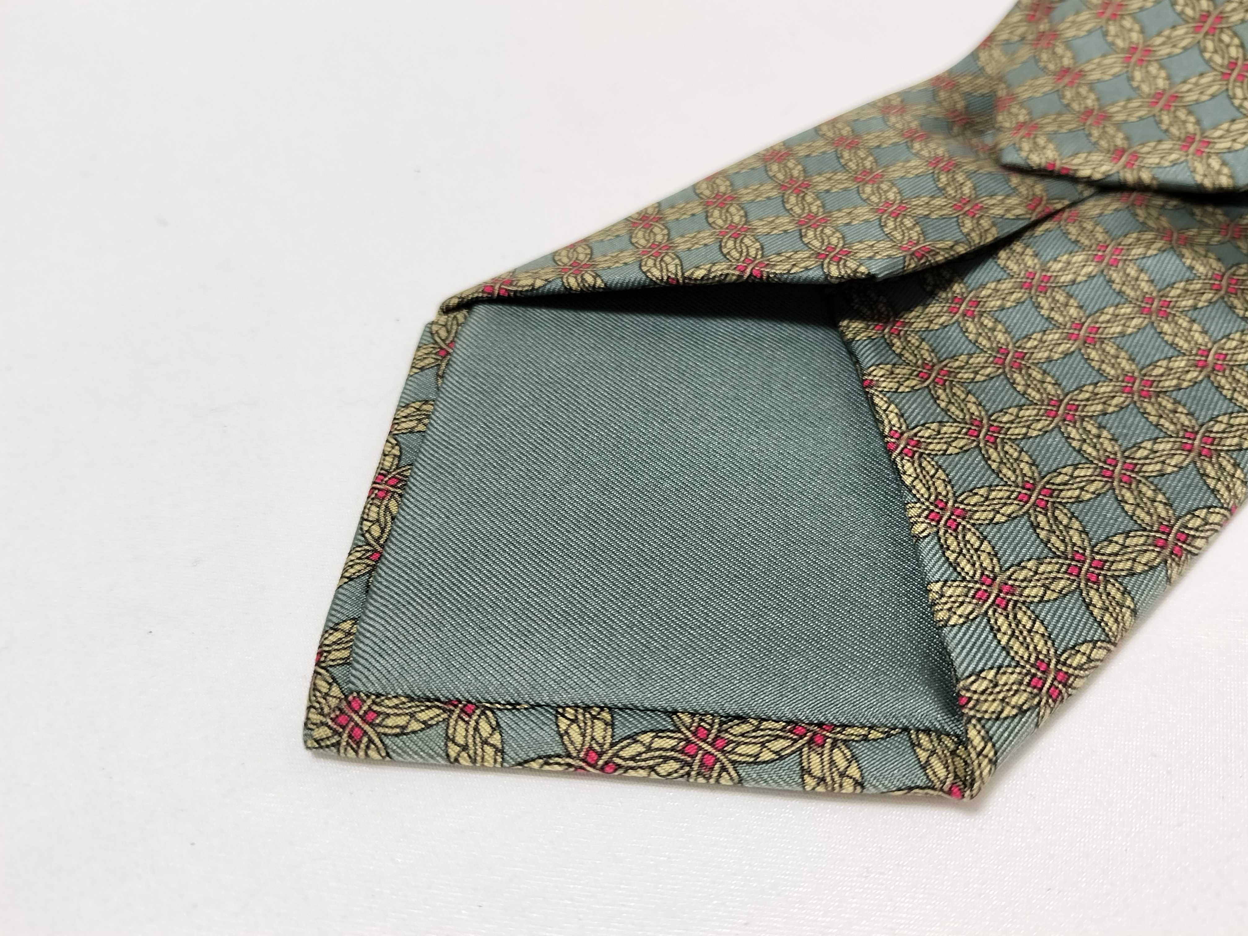Two Silk Neckties Including Hermes Paris