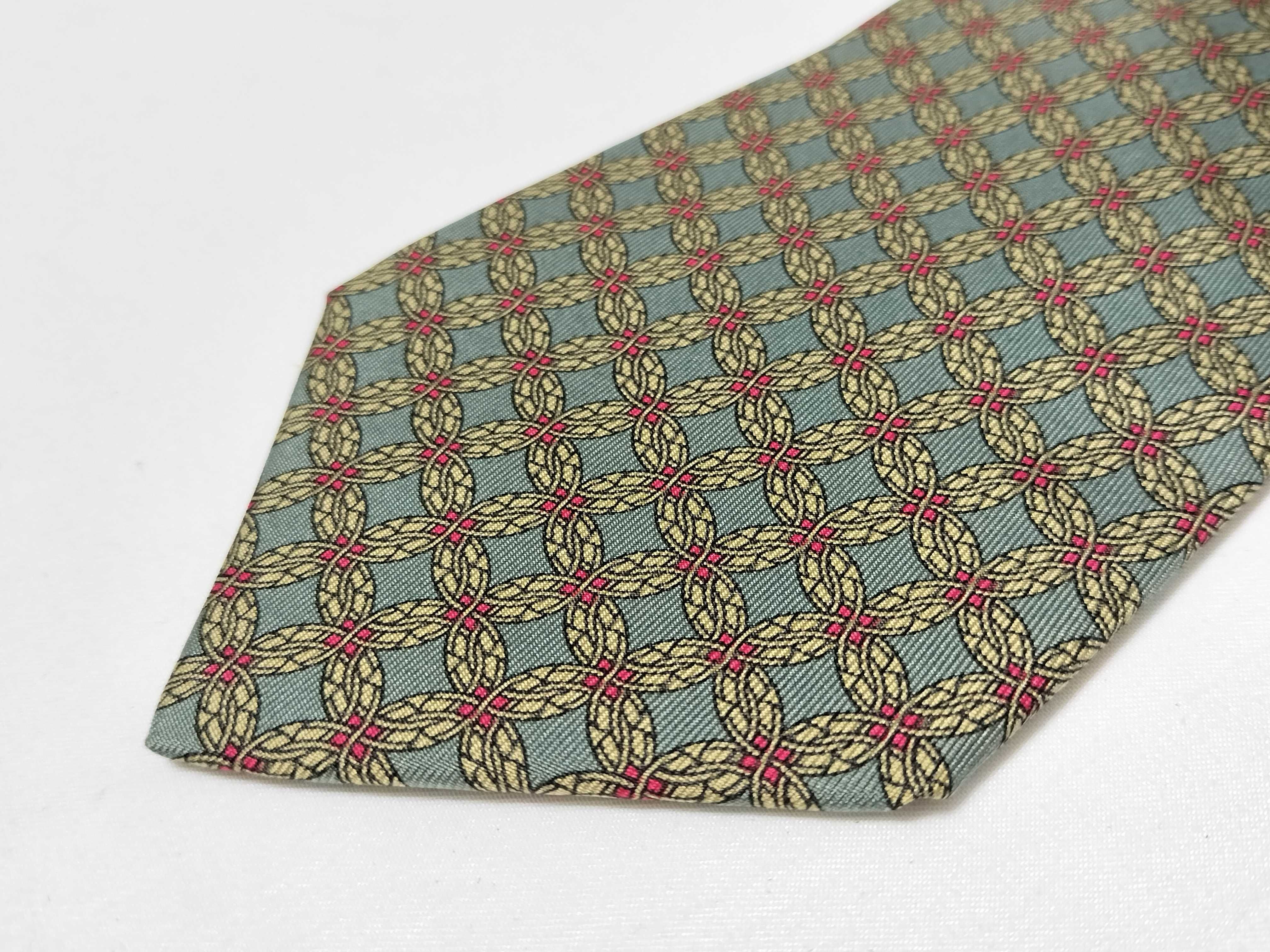Two Silk Neckties Including Hermes Paris