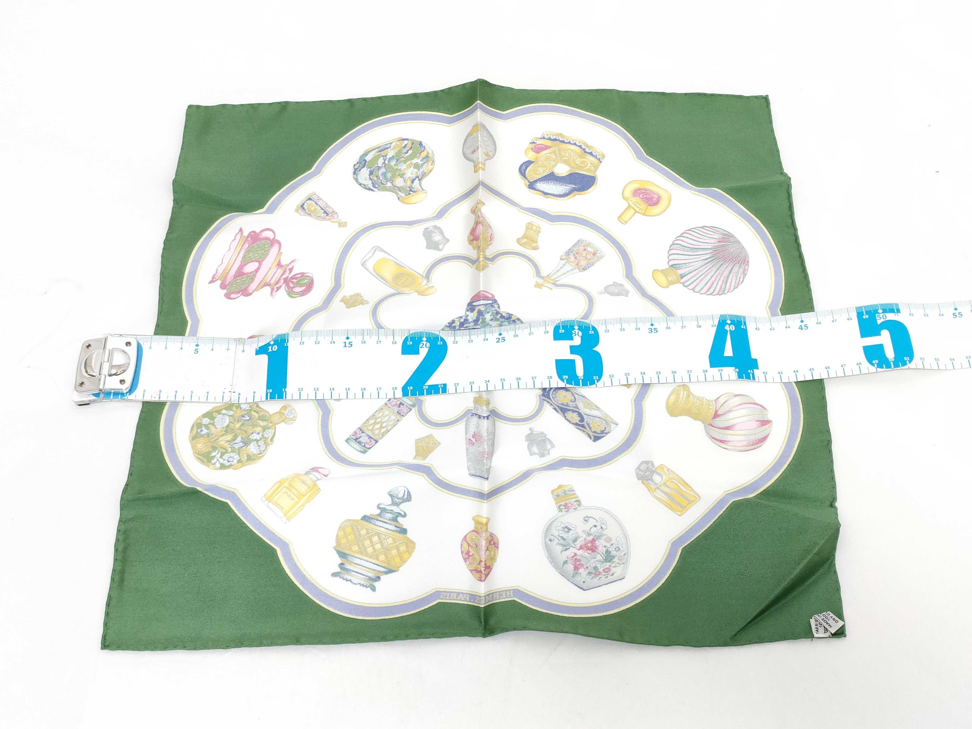Hermes Qu'importe le Flacon Silk Gavroche Scarf, Circa 1988
