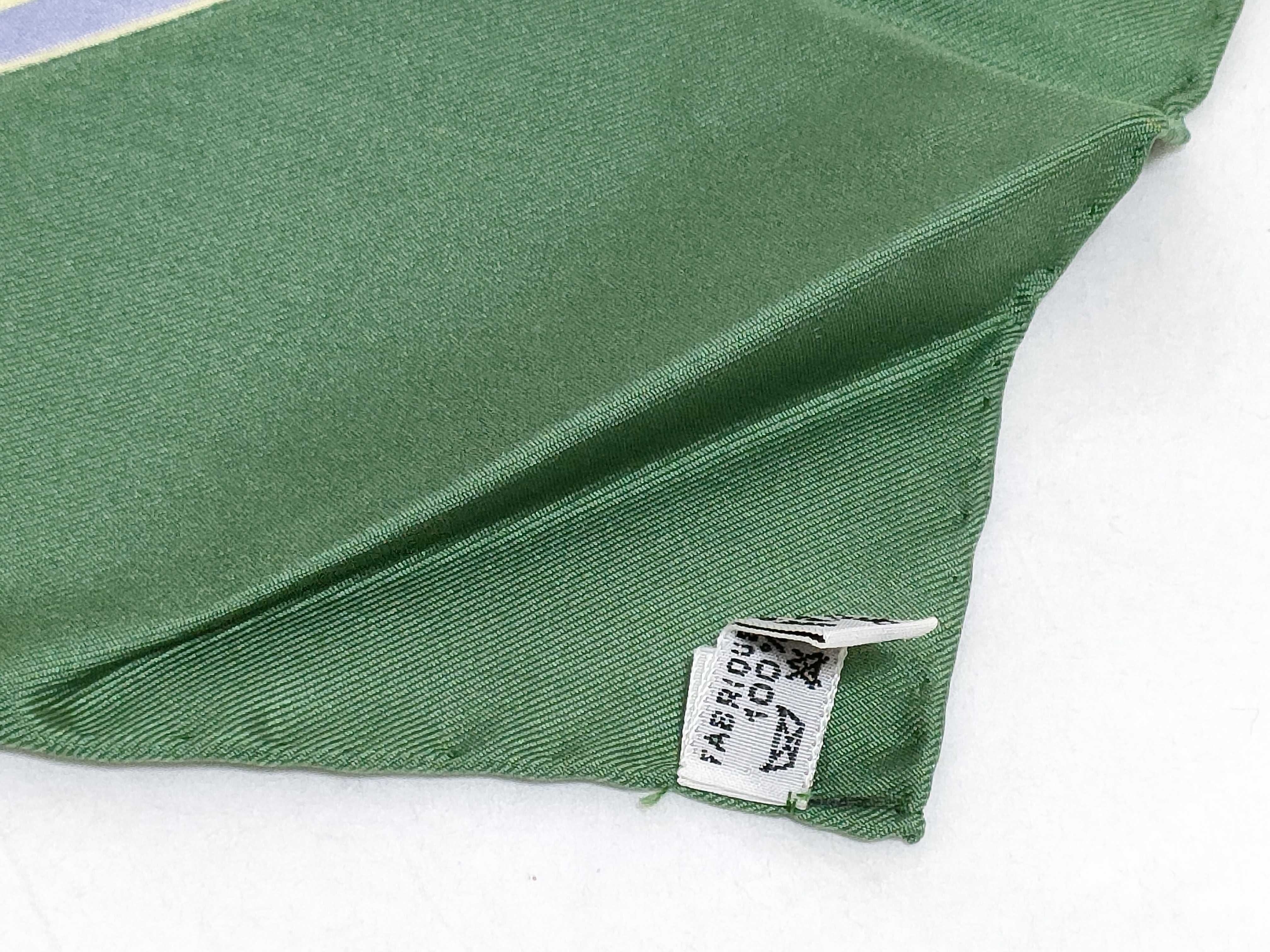 Hermes Qu'importe le Flacon Silk Gavroche Scarf, Circa 1988