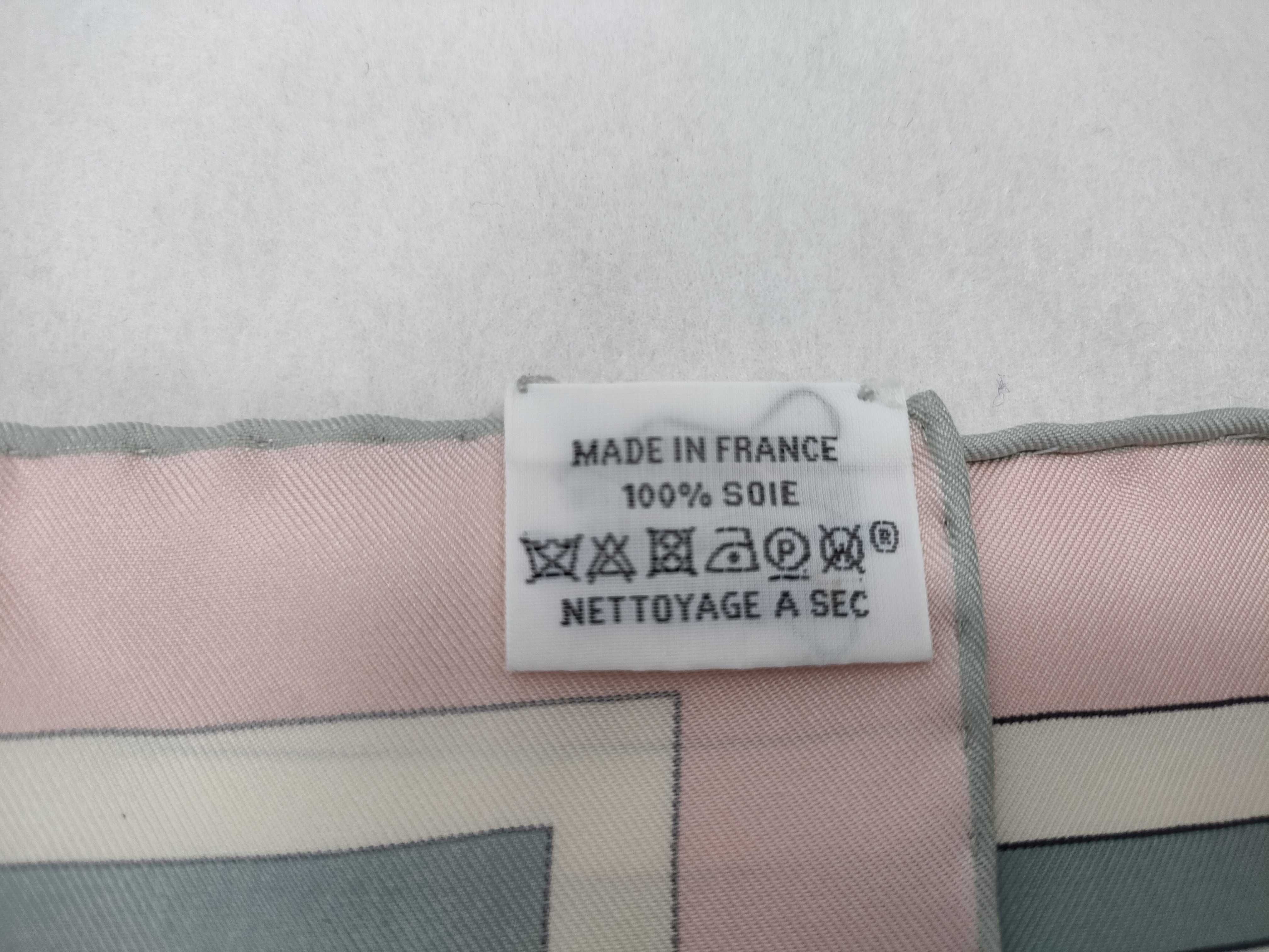 Hermes Tapis de Selle 90 Silk Scarf with Box