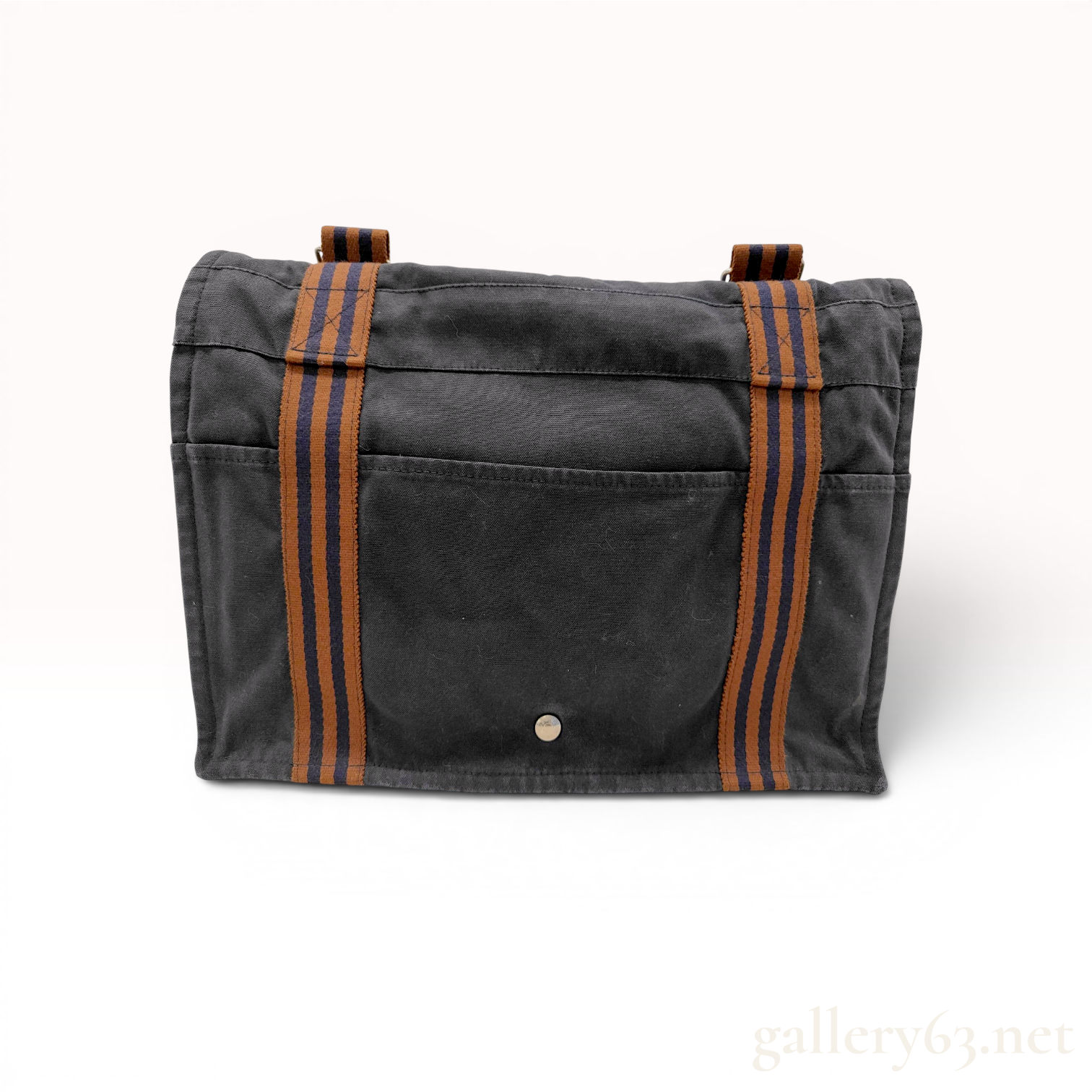 Hermes Fourre-Tout Canvas Messenger Bag