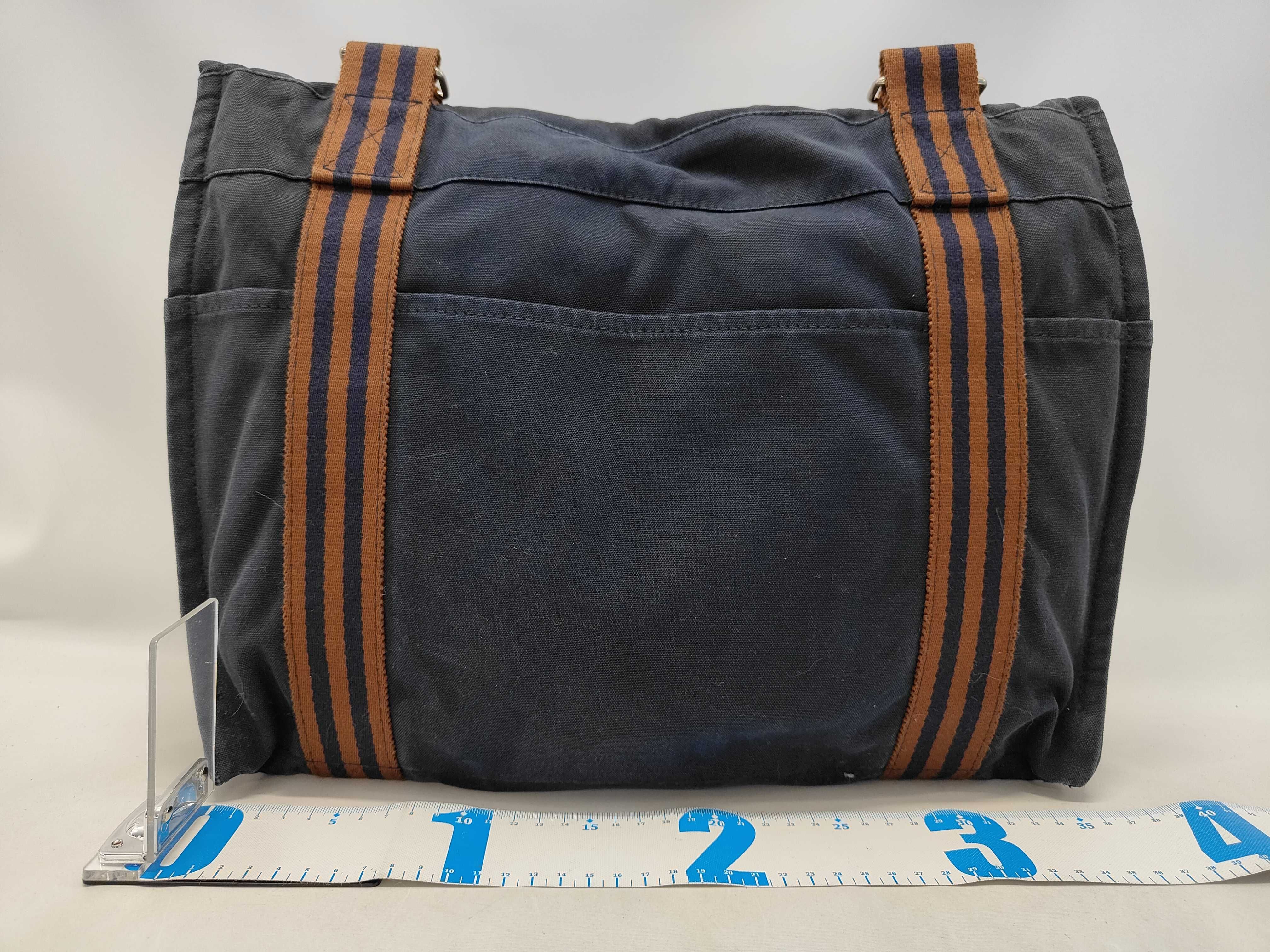 Hermes Fourre-Tout Canvas Messenger Bag