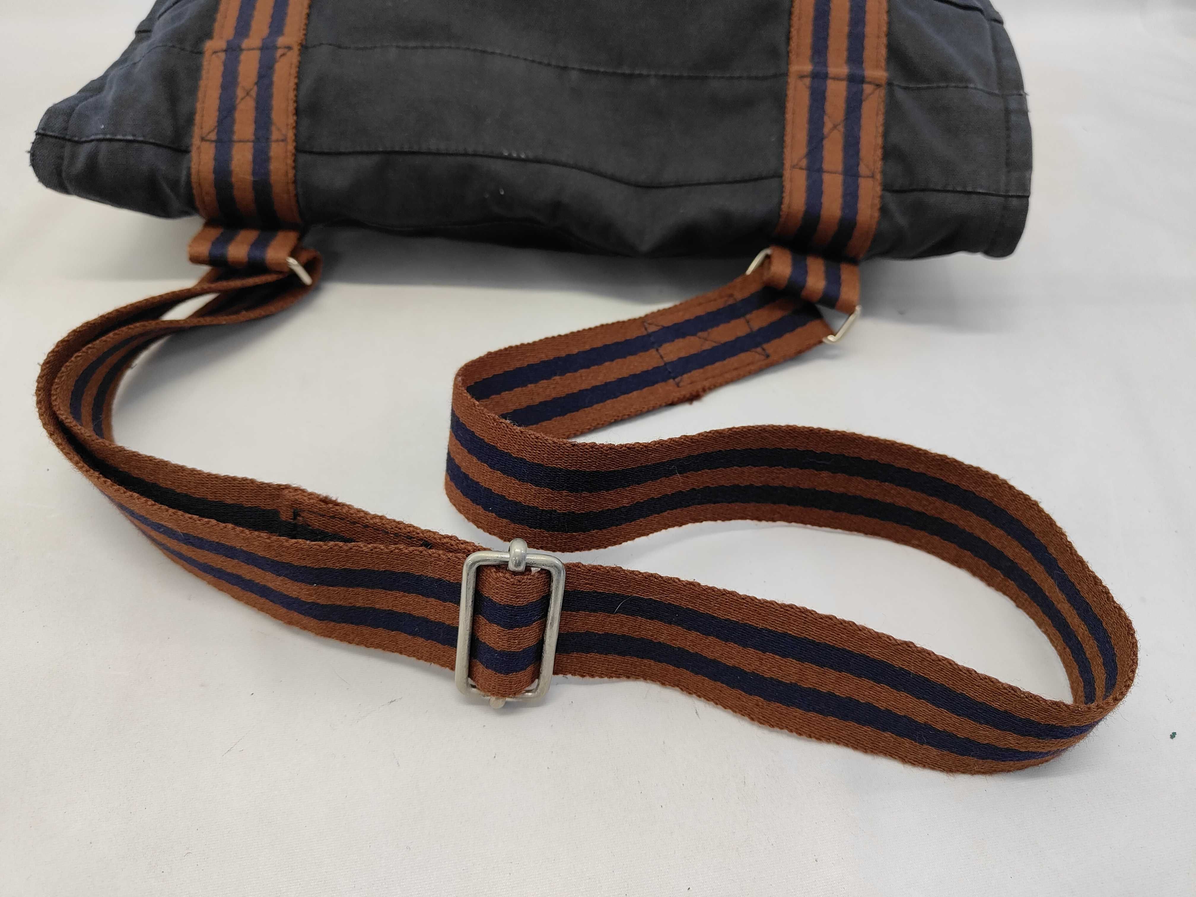 Hermes Fourre-Tout Canvas Messenger Bag