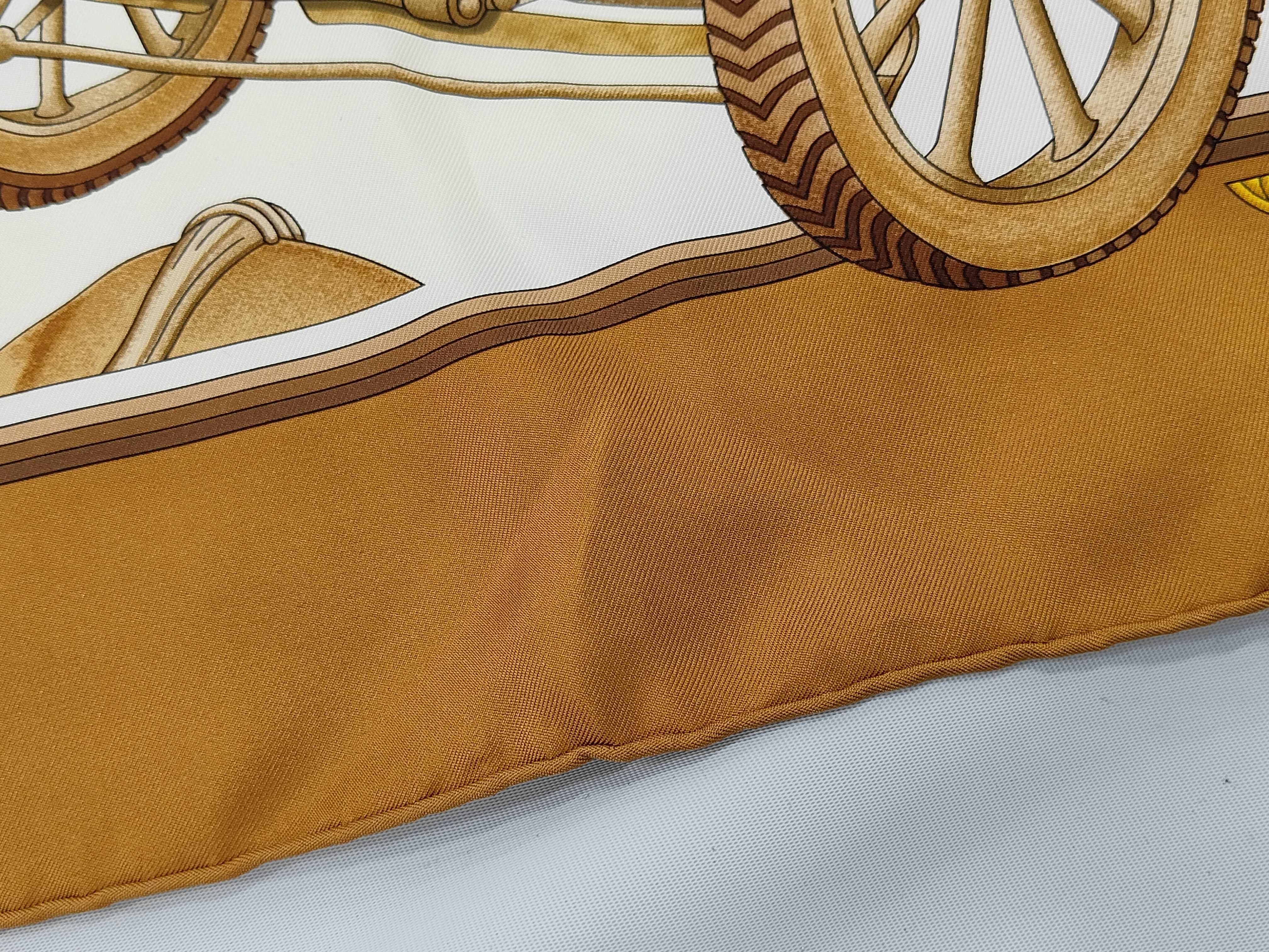Hermes Les Automobiles Silk Scarf