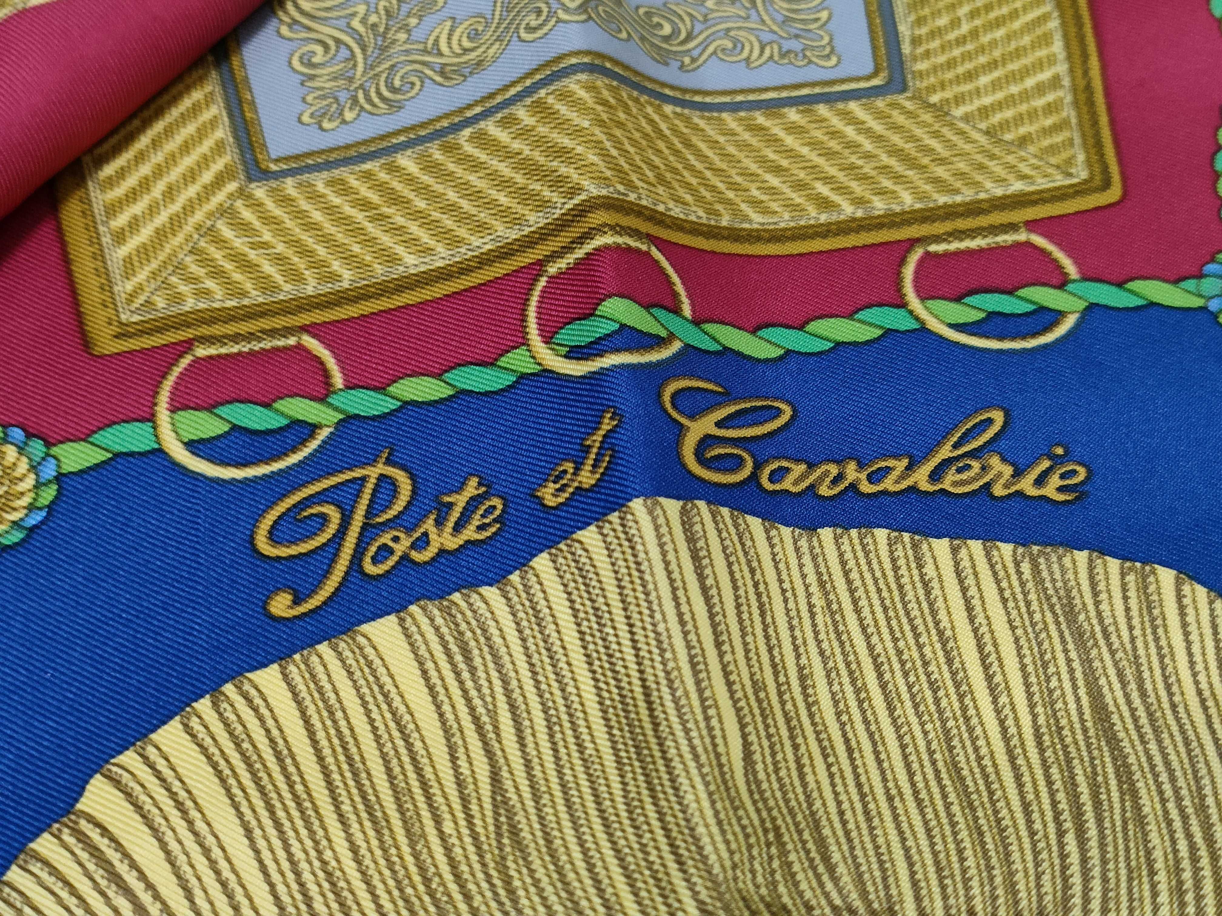 Hermes Poste et Cavalerie Silk Scarf