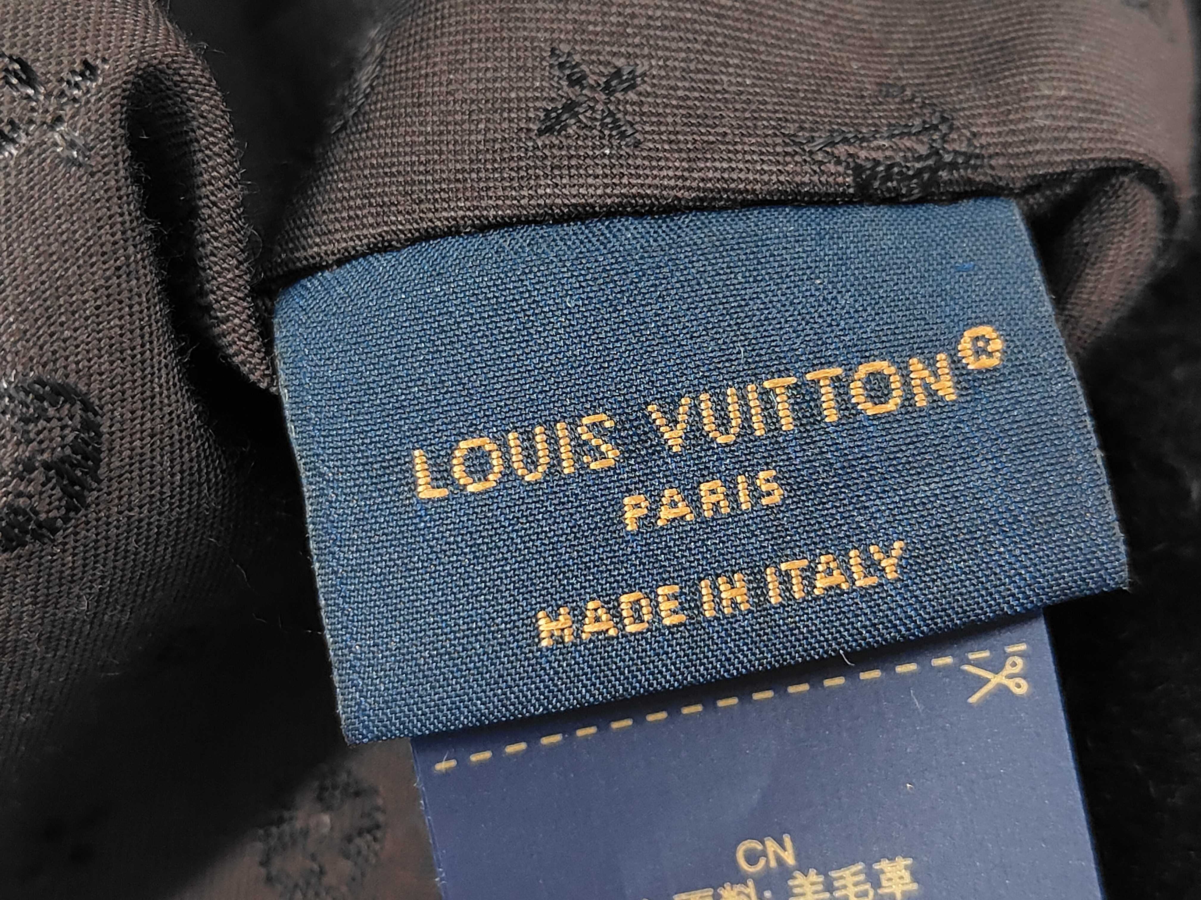 Louis Vuitton Shearling Monogram Bucket Hat