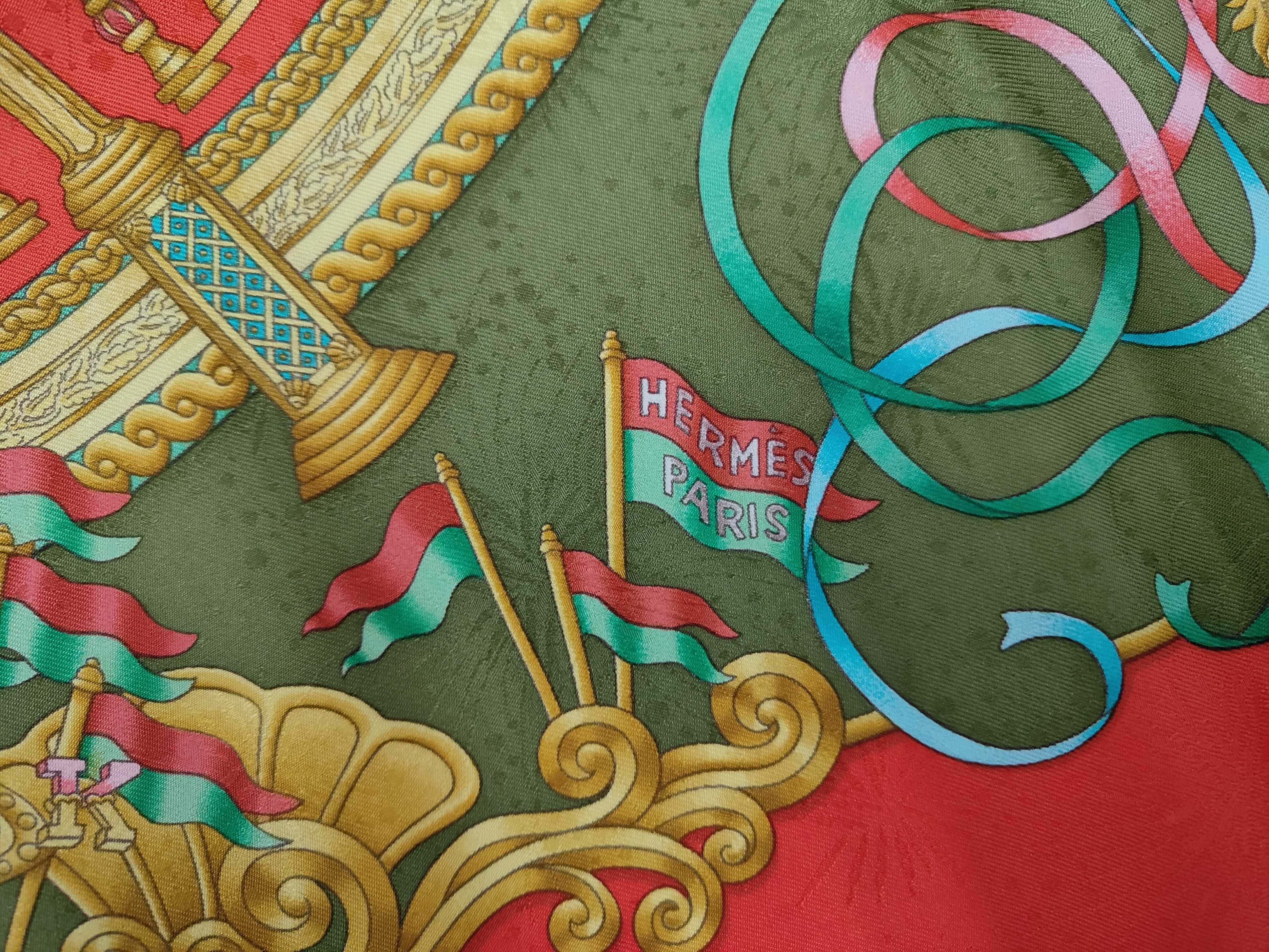 Hermes Luna Park Jacquard Silk Scarf by Joachim Metz