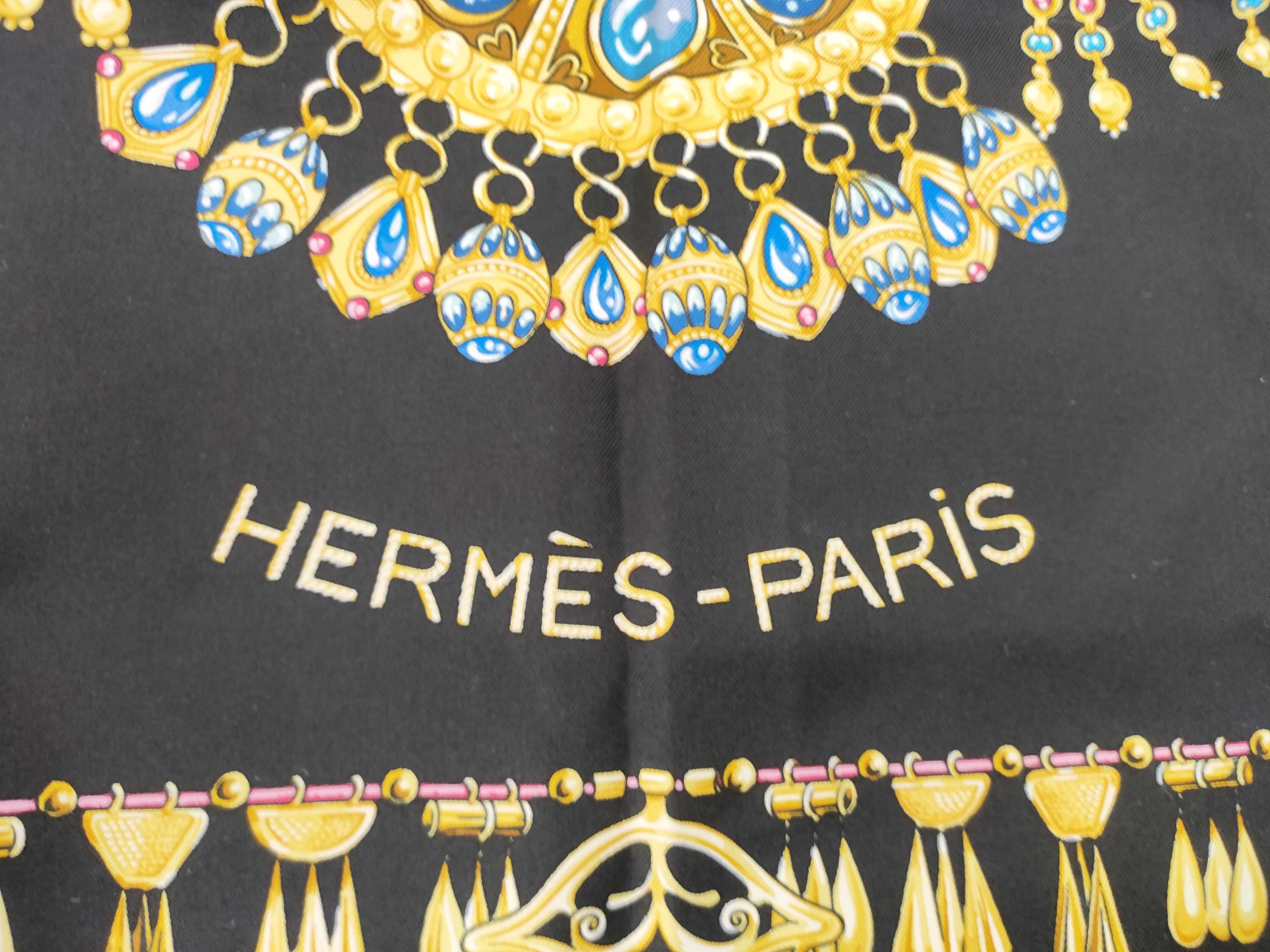 Hermes Silk Carre 90 Scarf Parures des Sables