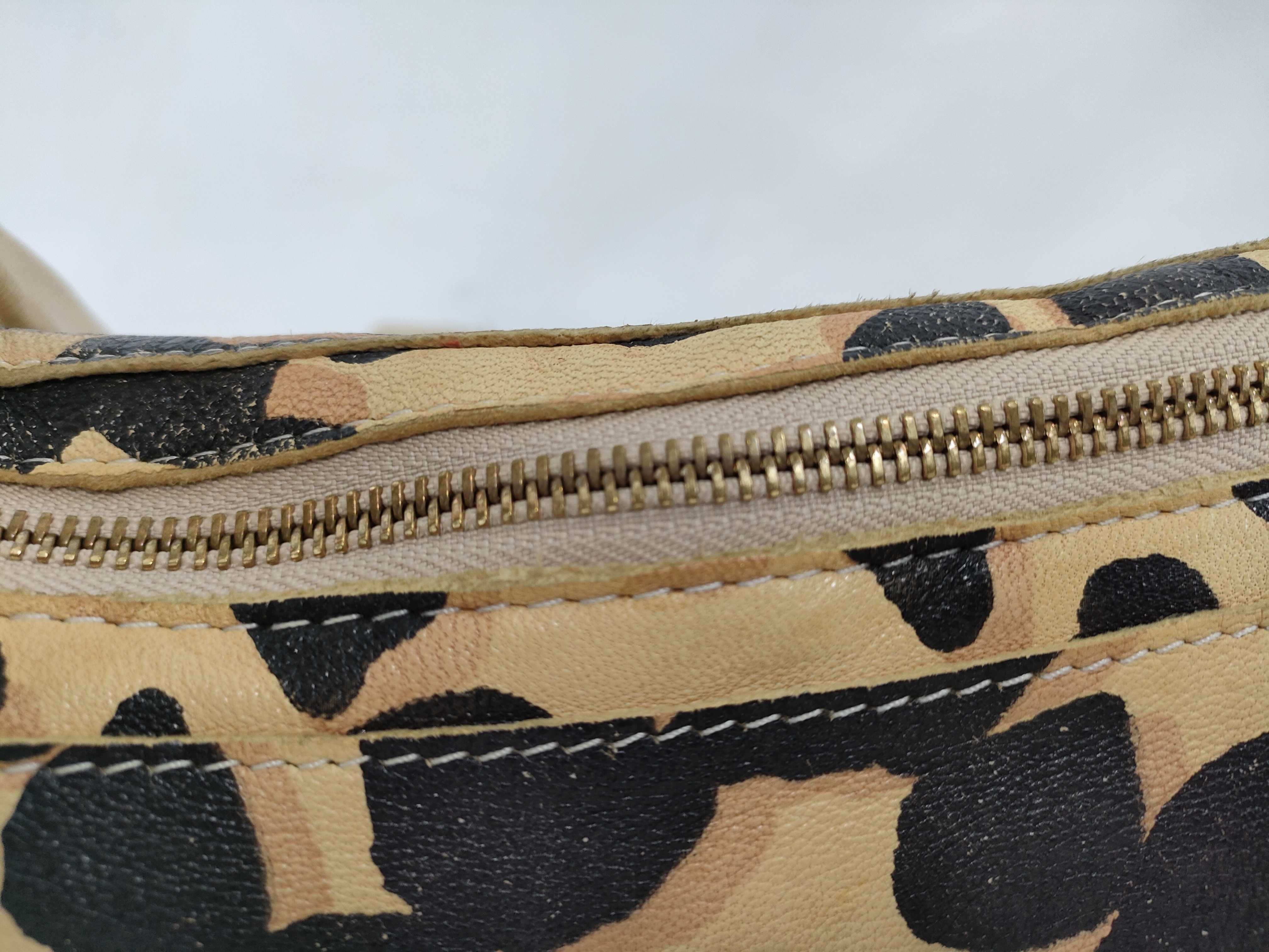 See by Chloe Leopard Print Leather Hobo Bag
