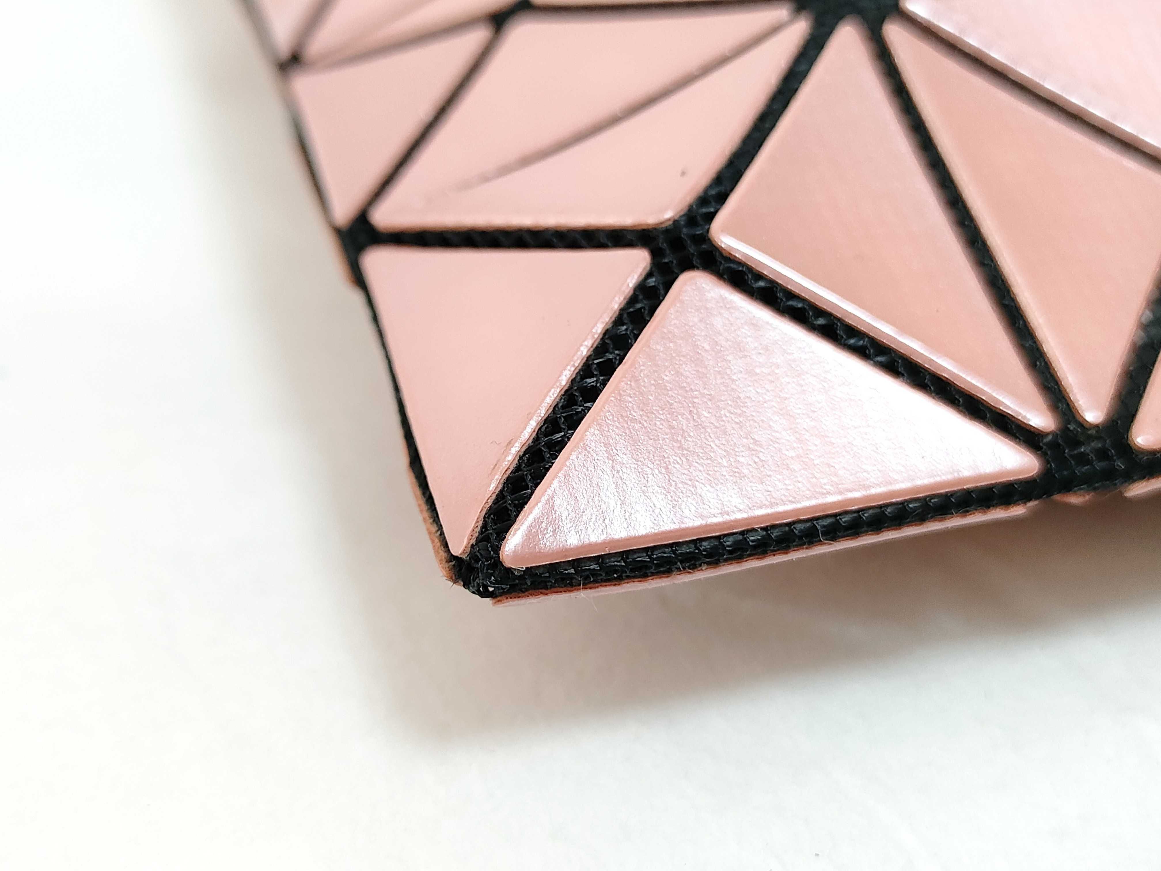 BAO BAO Issey Miyake Prism Tote Bag PVC Metallic Pink