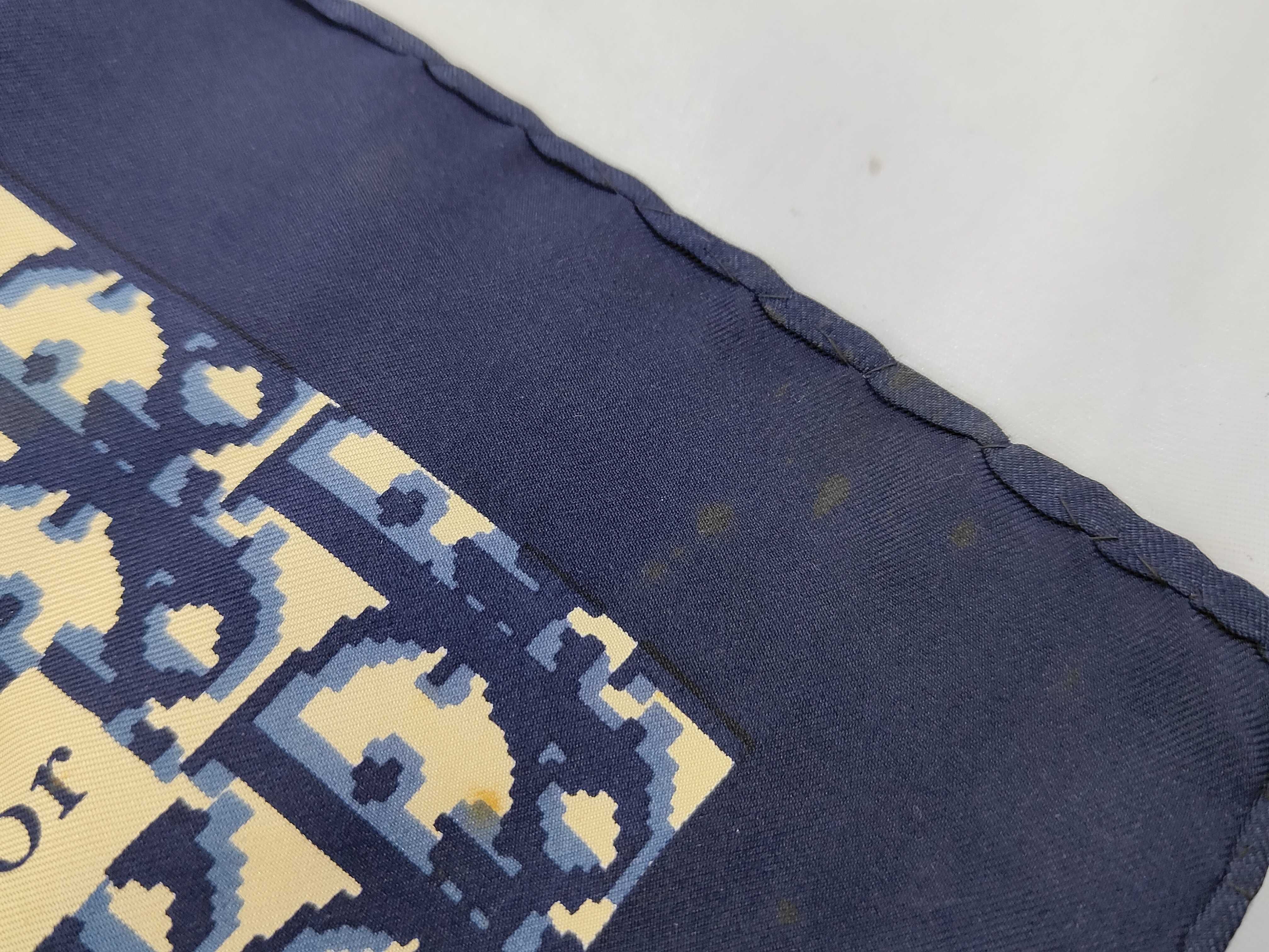 Christian Dior Oblique Monogram Silk Scarf 70cm