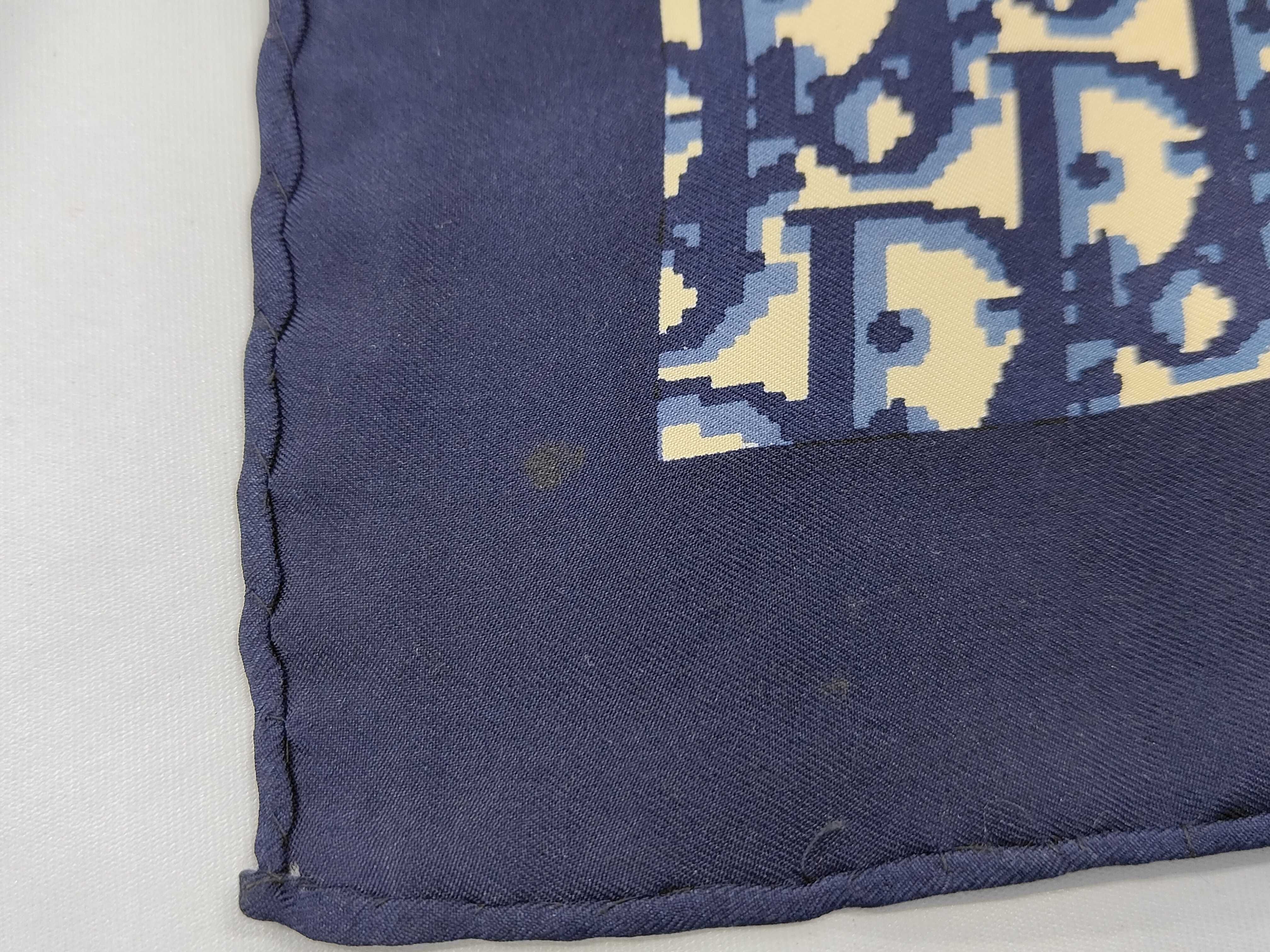 Christian Dior Oblique Monogram Silk Scarf 70cm