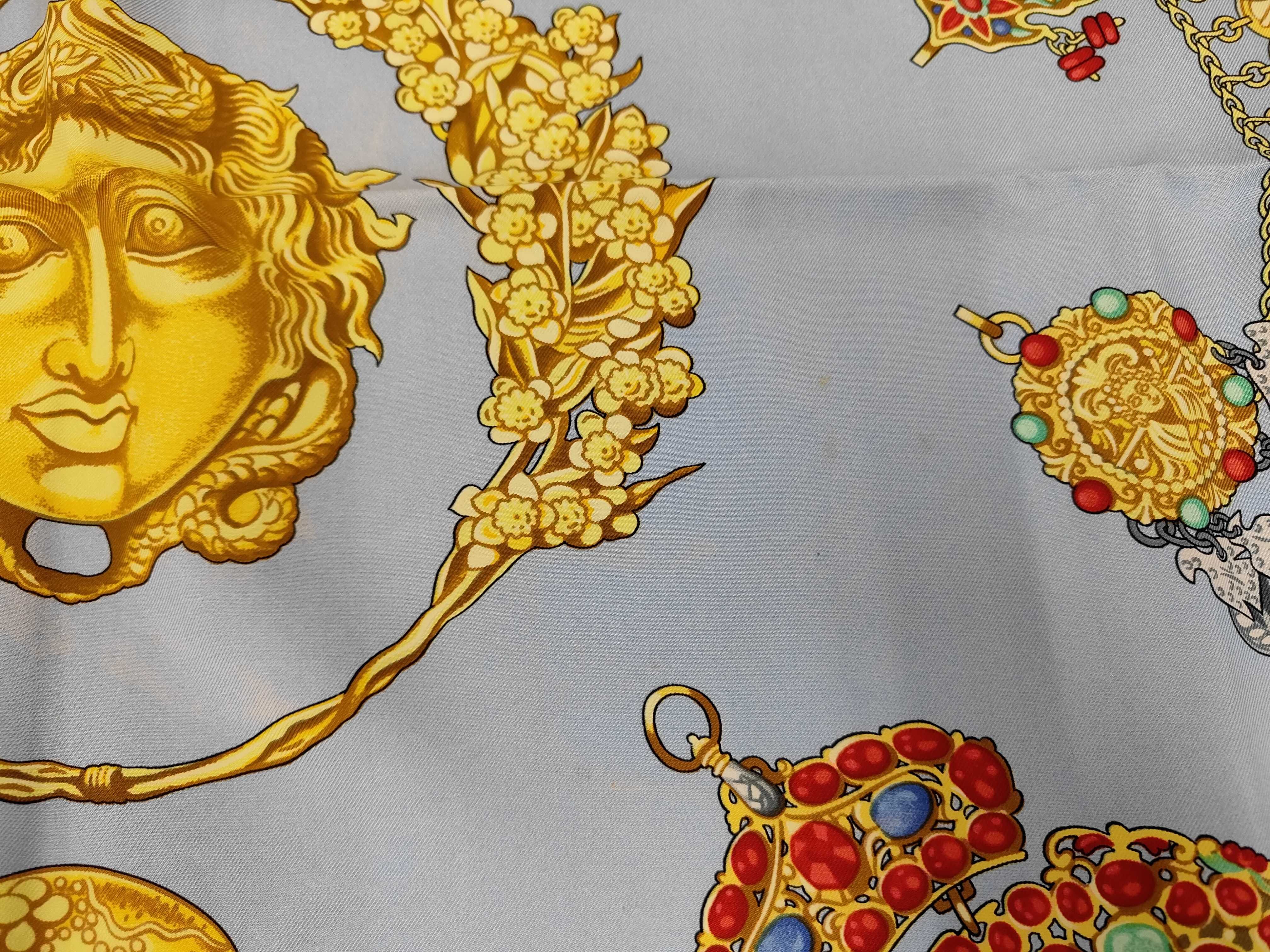 Hermes Kosmima Silk Scarf Designed by Julia Abadie