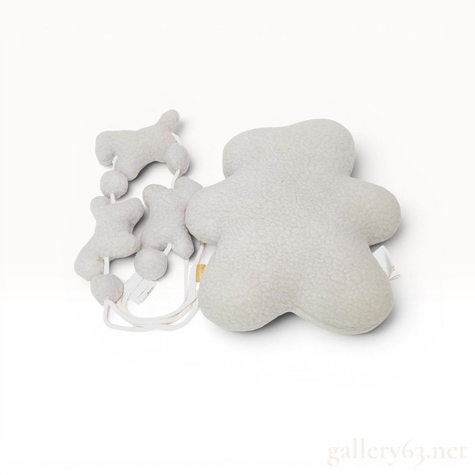 A Pair of Hermes Baby Plush Toys