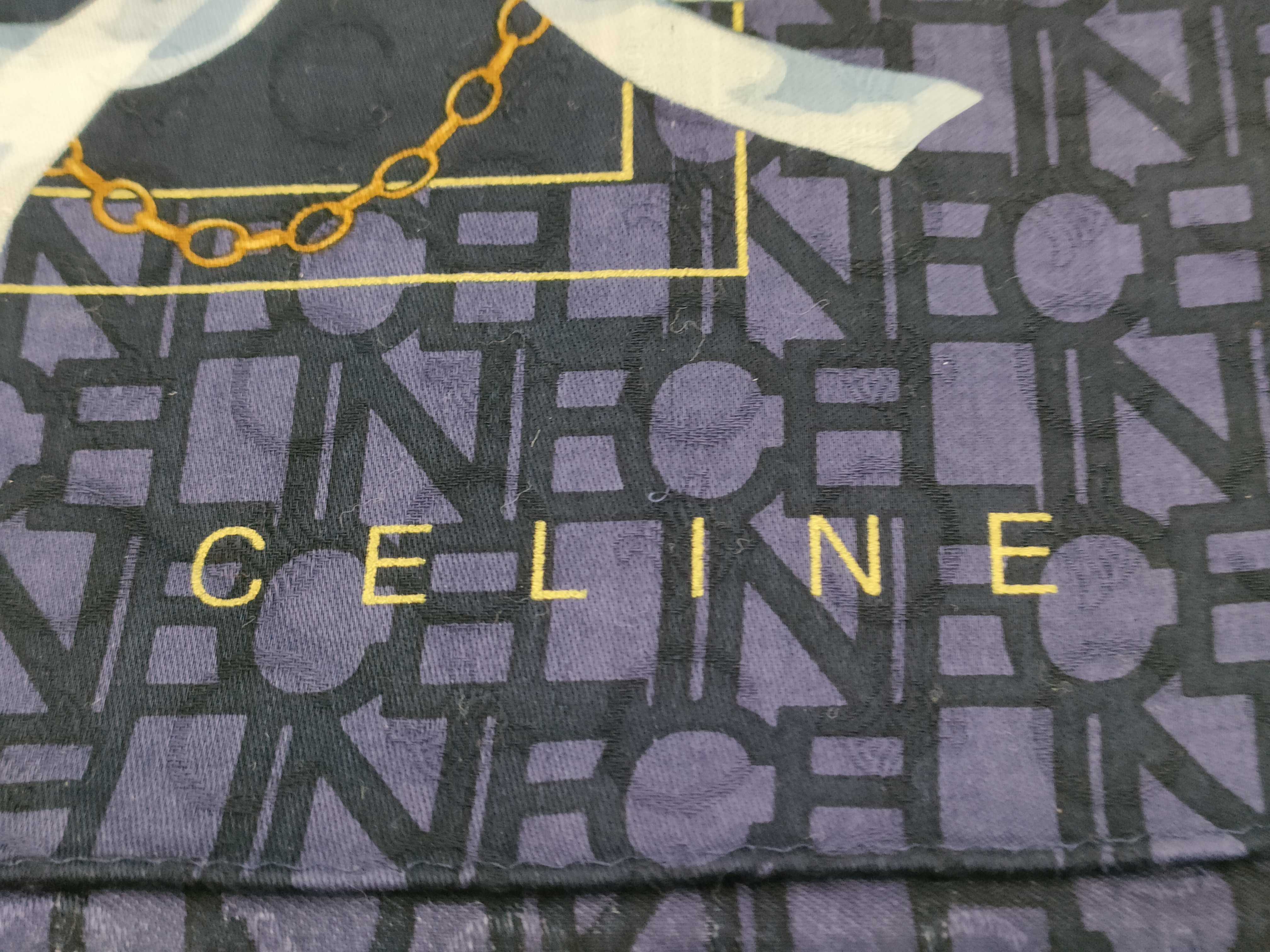 A Lot of 15 Designer Handkerchiefs including Celine, Burberry, and Christian Dior