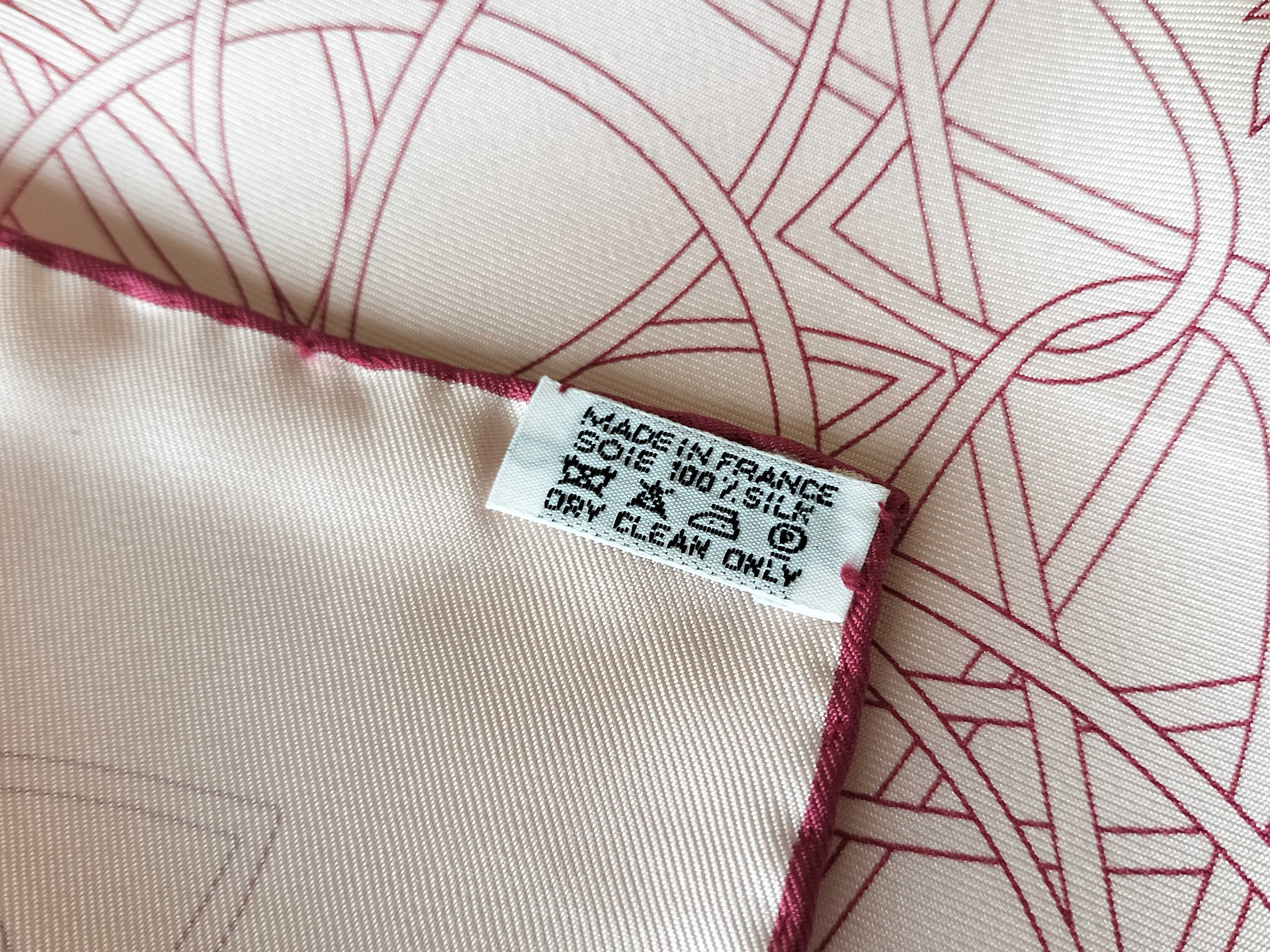 Hermes Cavale de Mai Silk Twill Scarf