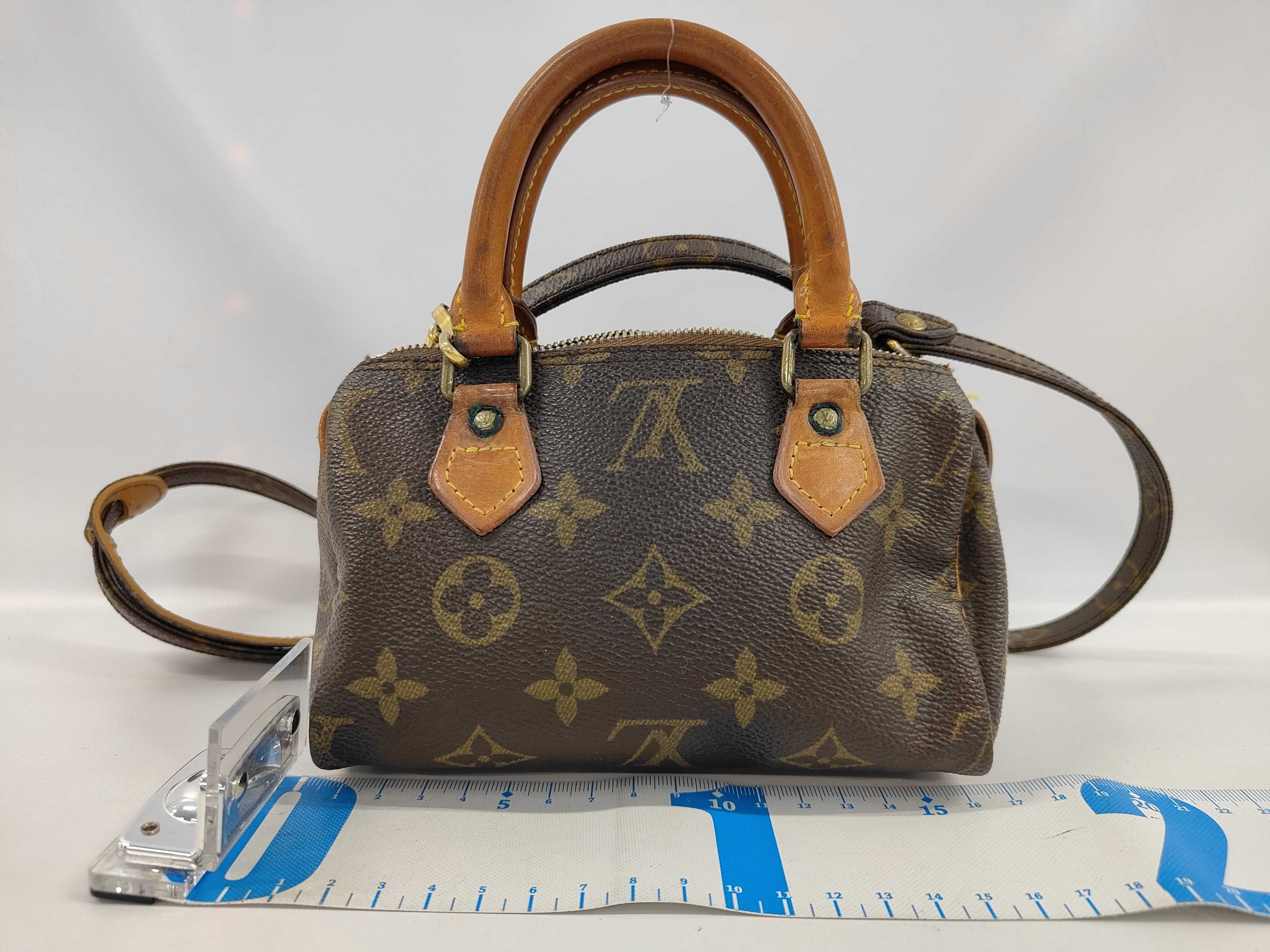 Vintage Louis Vuitton Monogram Mini HL Speedy Handbag