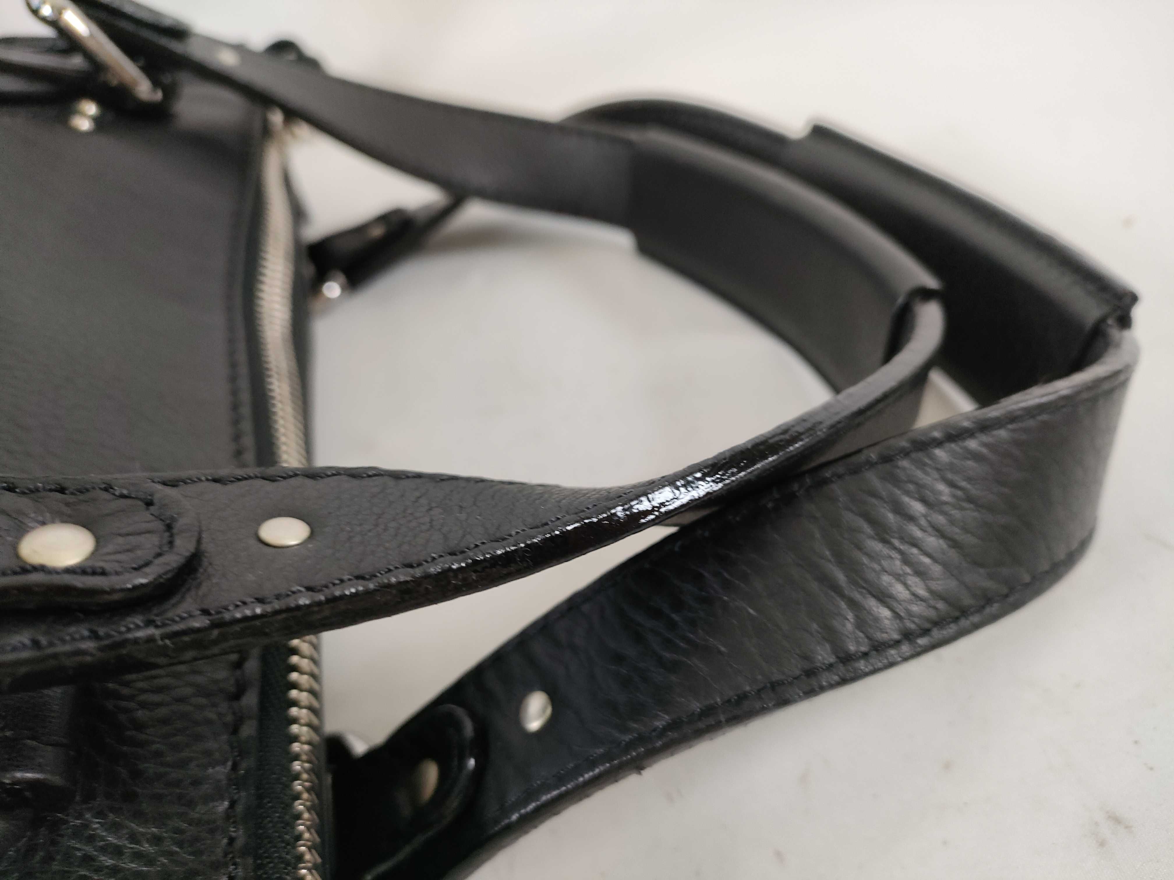 Chloe Black Pebbled Leather Paddington Tote Bag