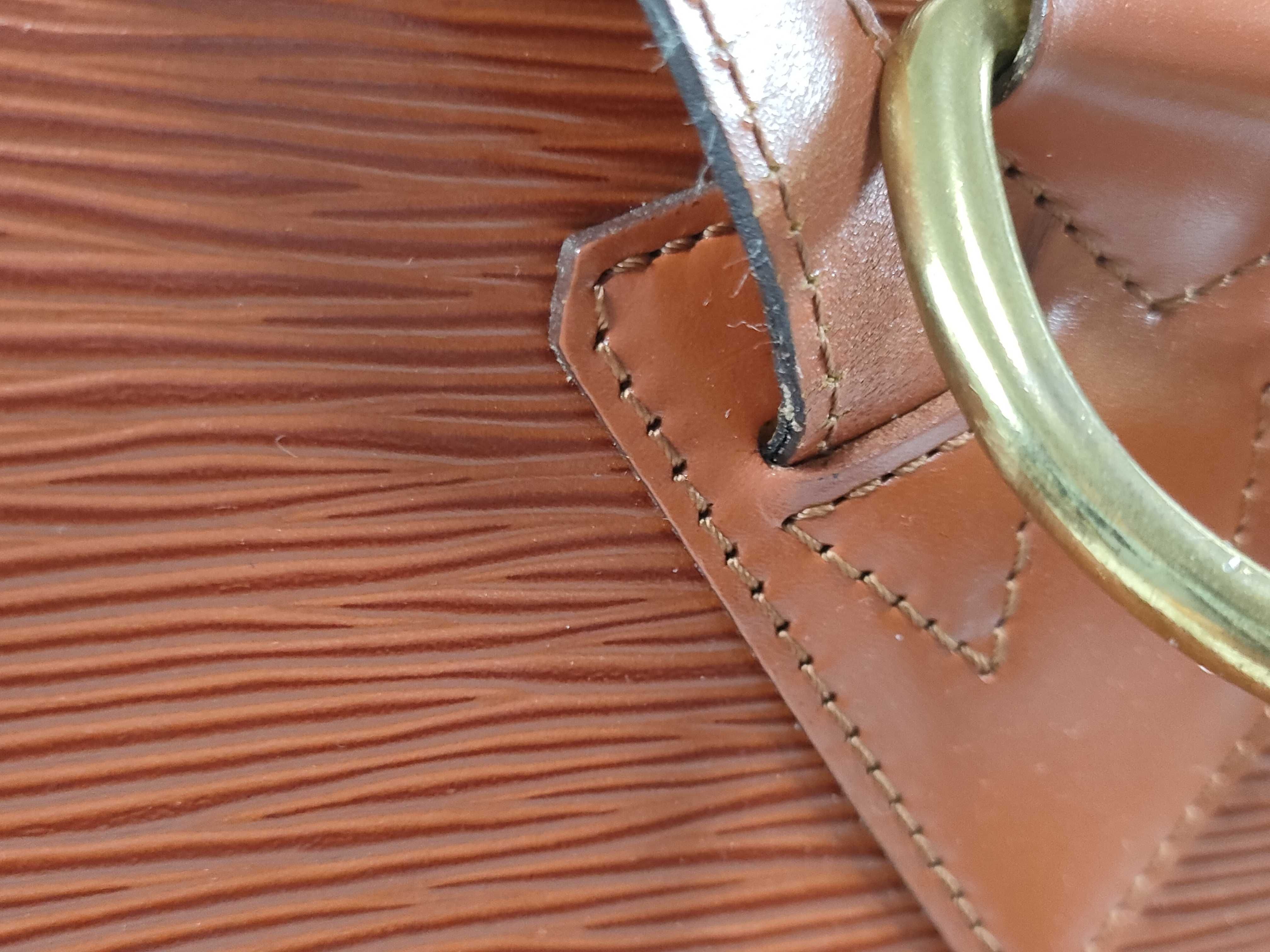 Louis Vuitton Brown Epi Leather Gobelins Backpack