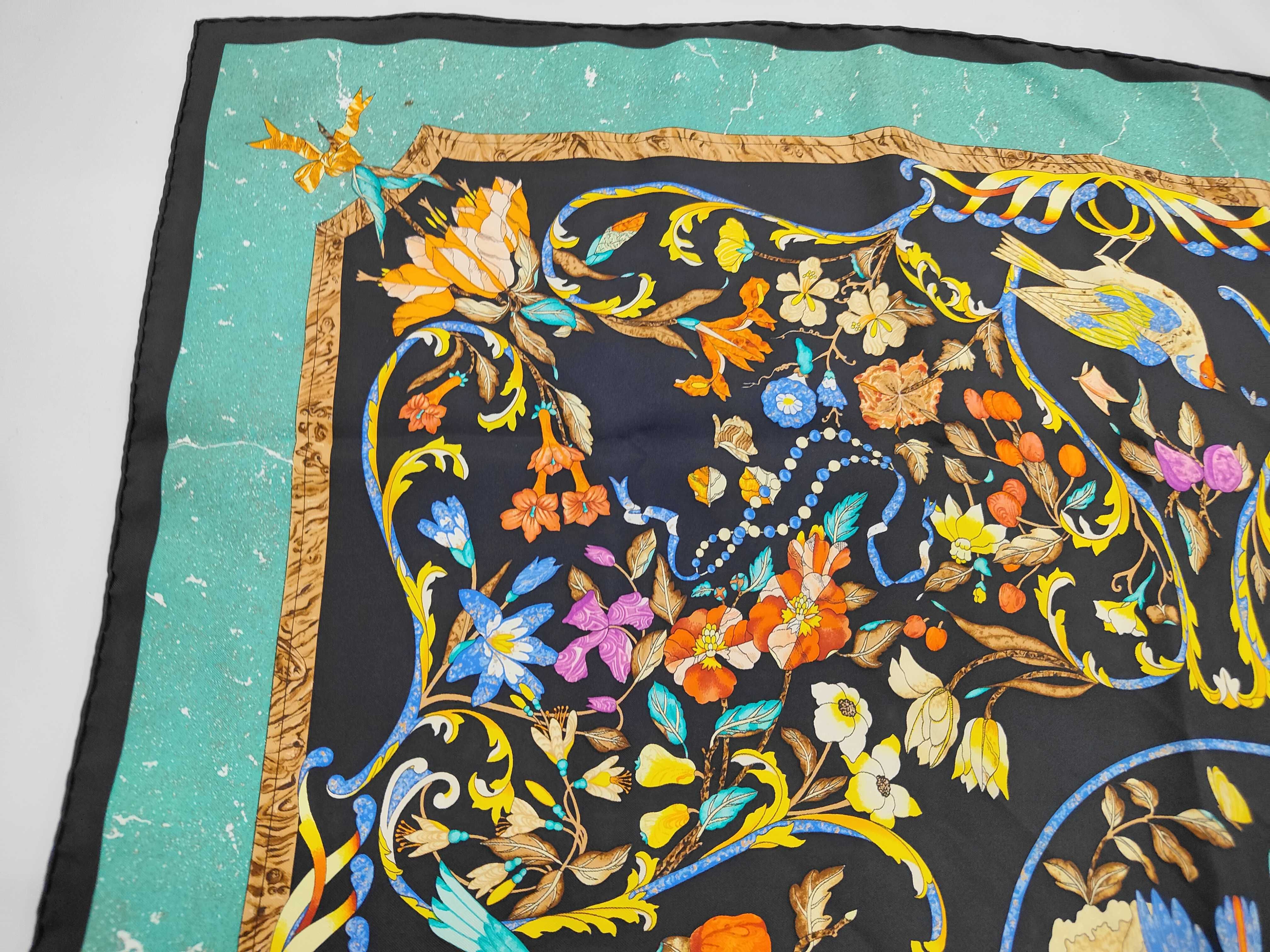 Hermes Pierres d'Orient et d'Occident Silk Scarf by Zoe Pauwels