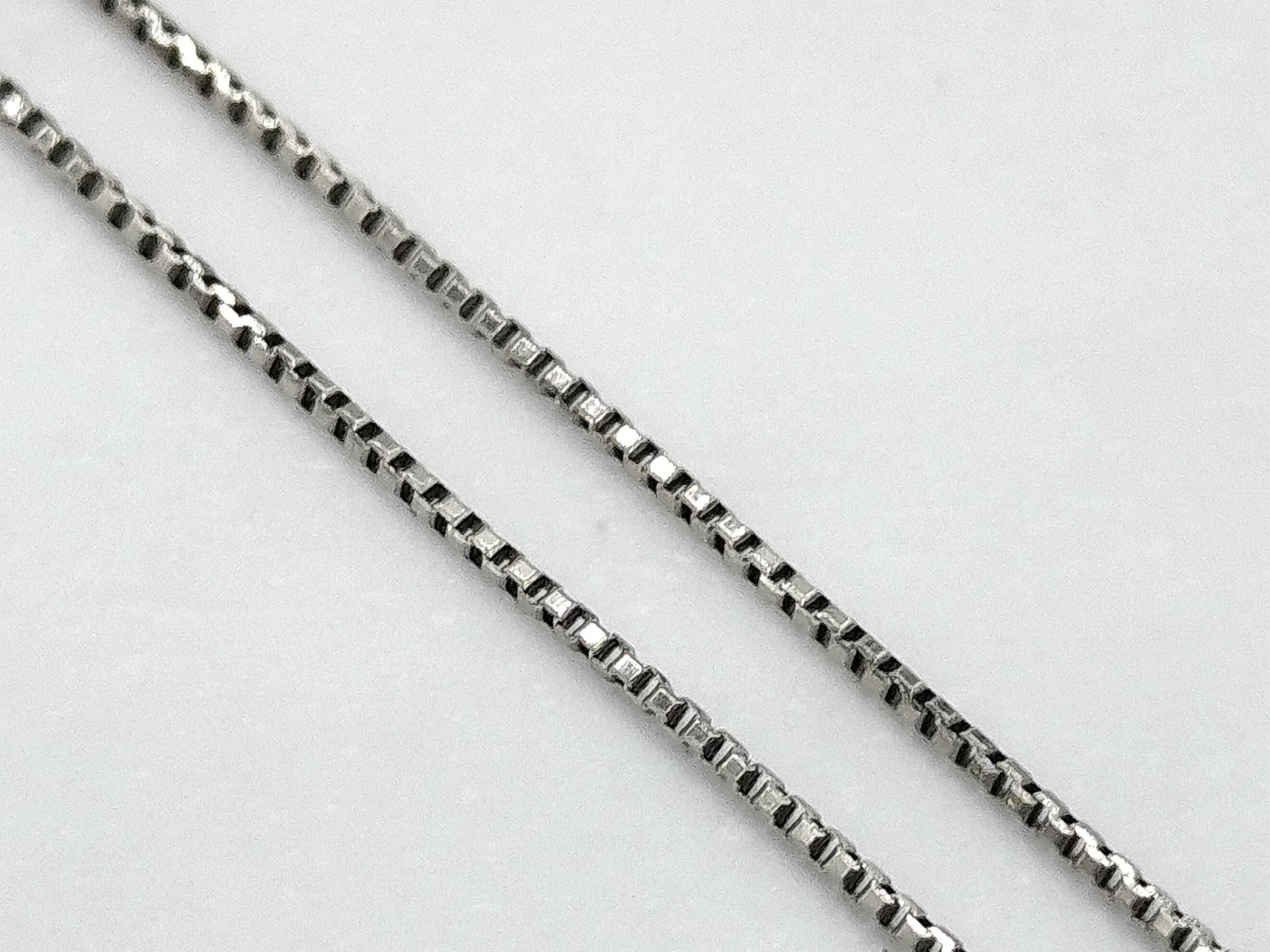 Platinum and Diamond Solitaire Pendant Necklace