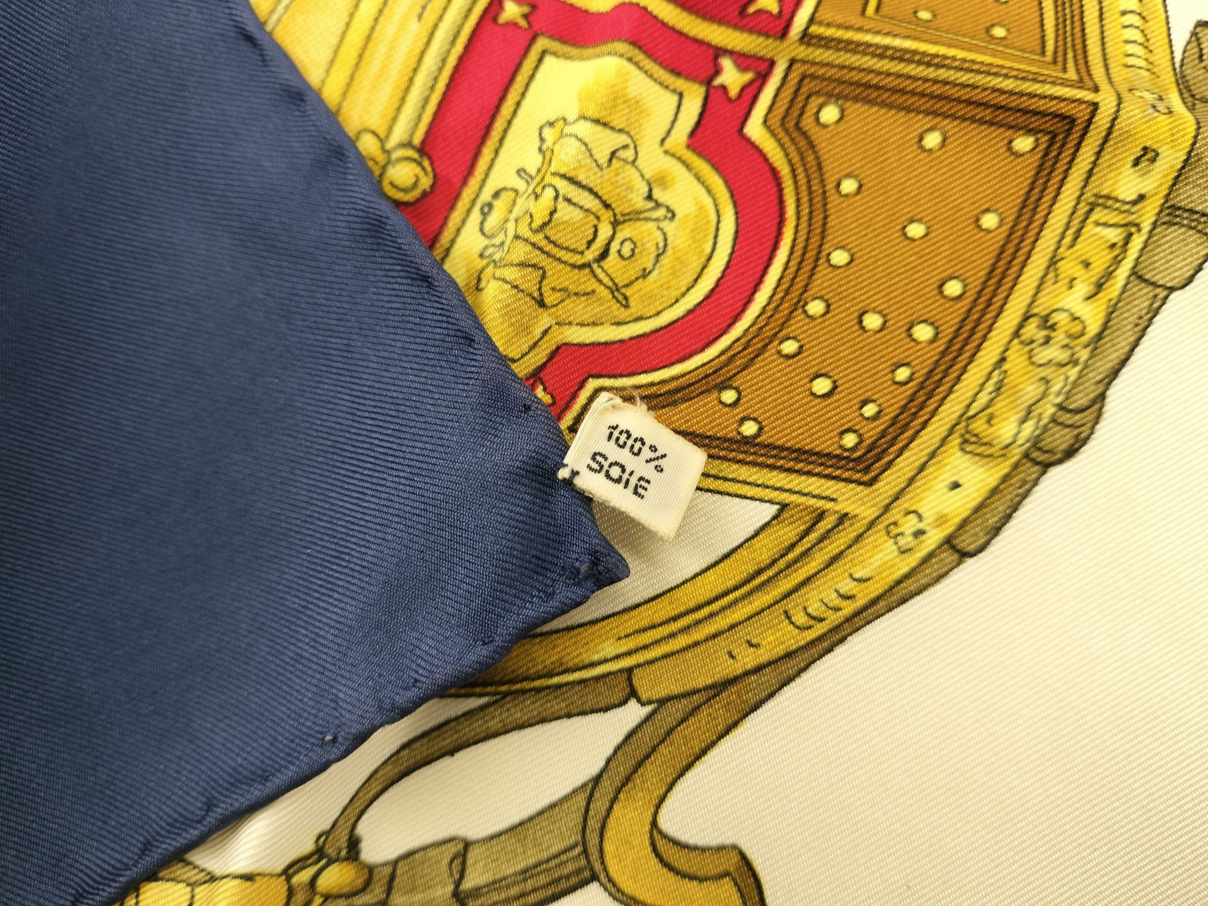 Hermes Springs Silk Twill Scarf by Philippe Ledoux