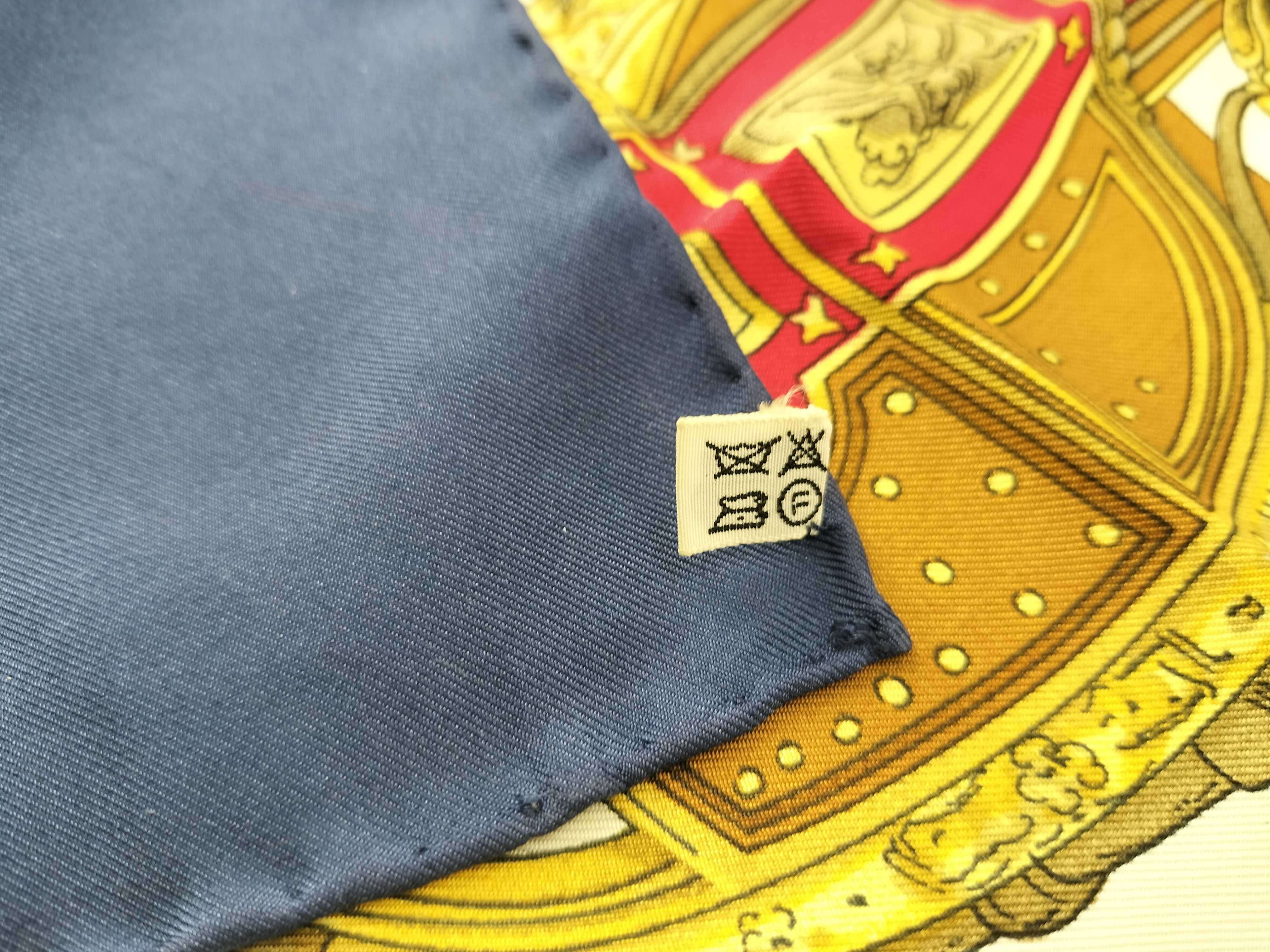 Hermes Springs Silk Twill Scarf by Philippe Ledoux