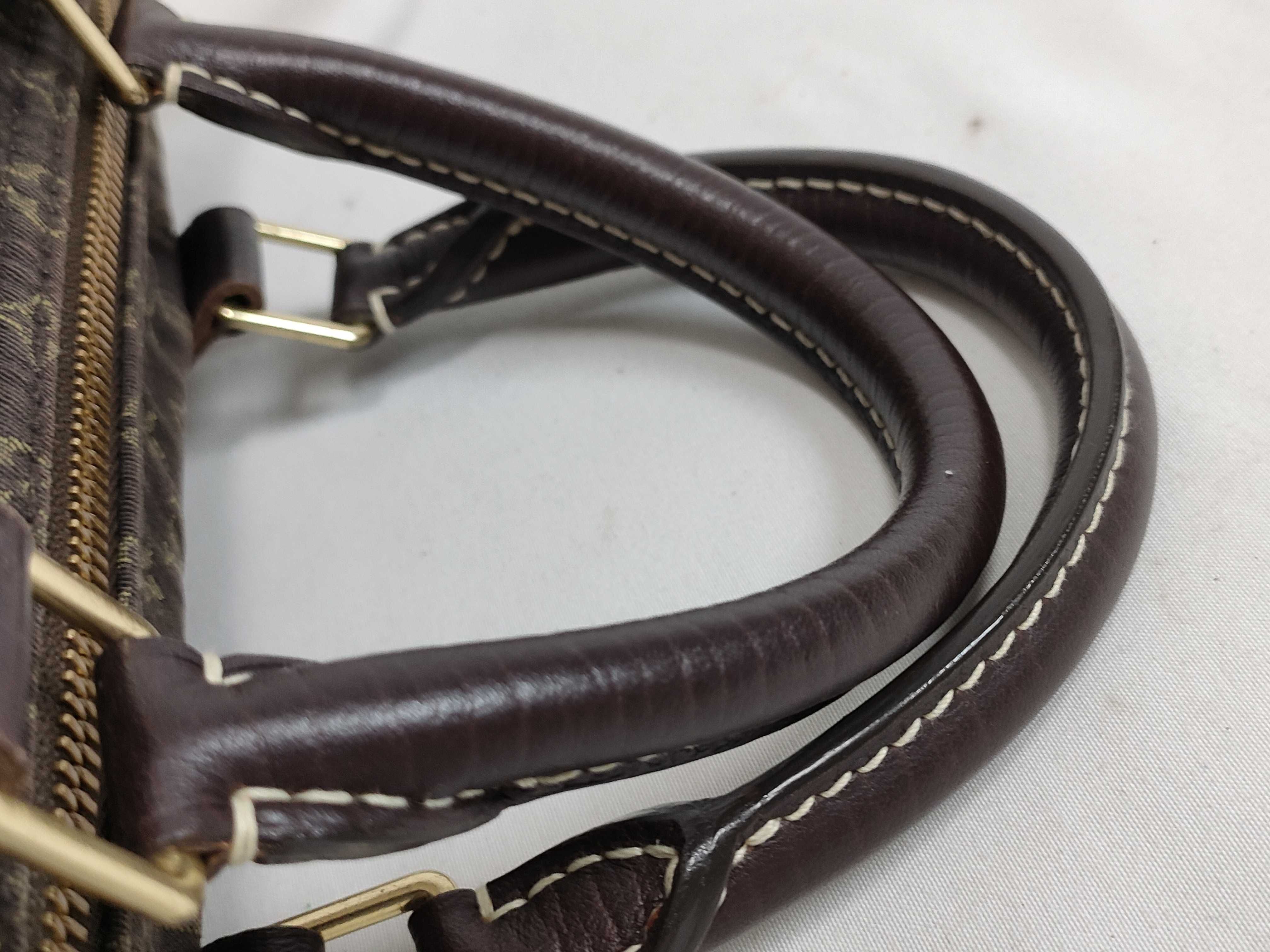 Louis Vuitton Monogram Mini Lin Speedy 30 Handbag