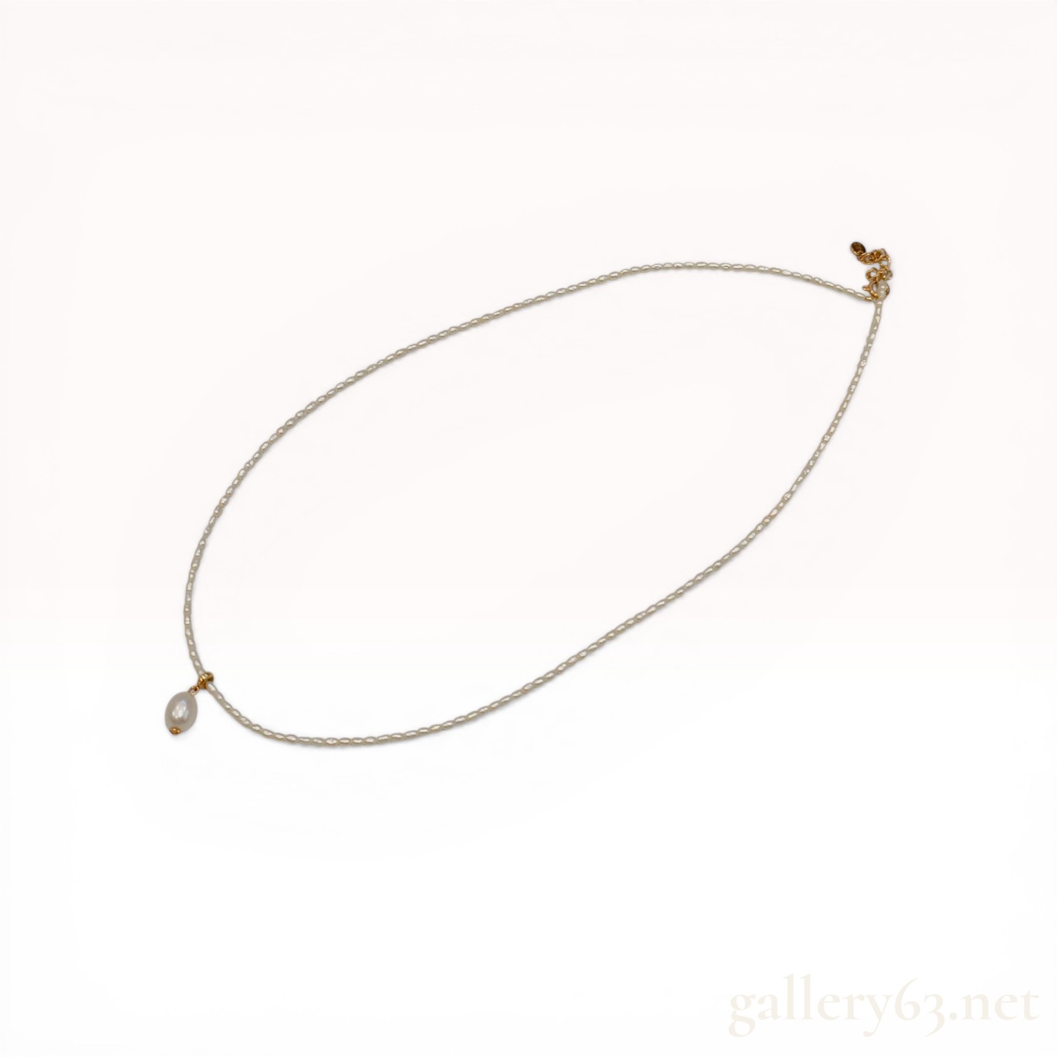 Mikimoto 18K Yellow Gold and Akoya Seed Pearl Necklace with Drop Pendant
