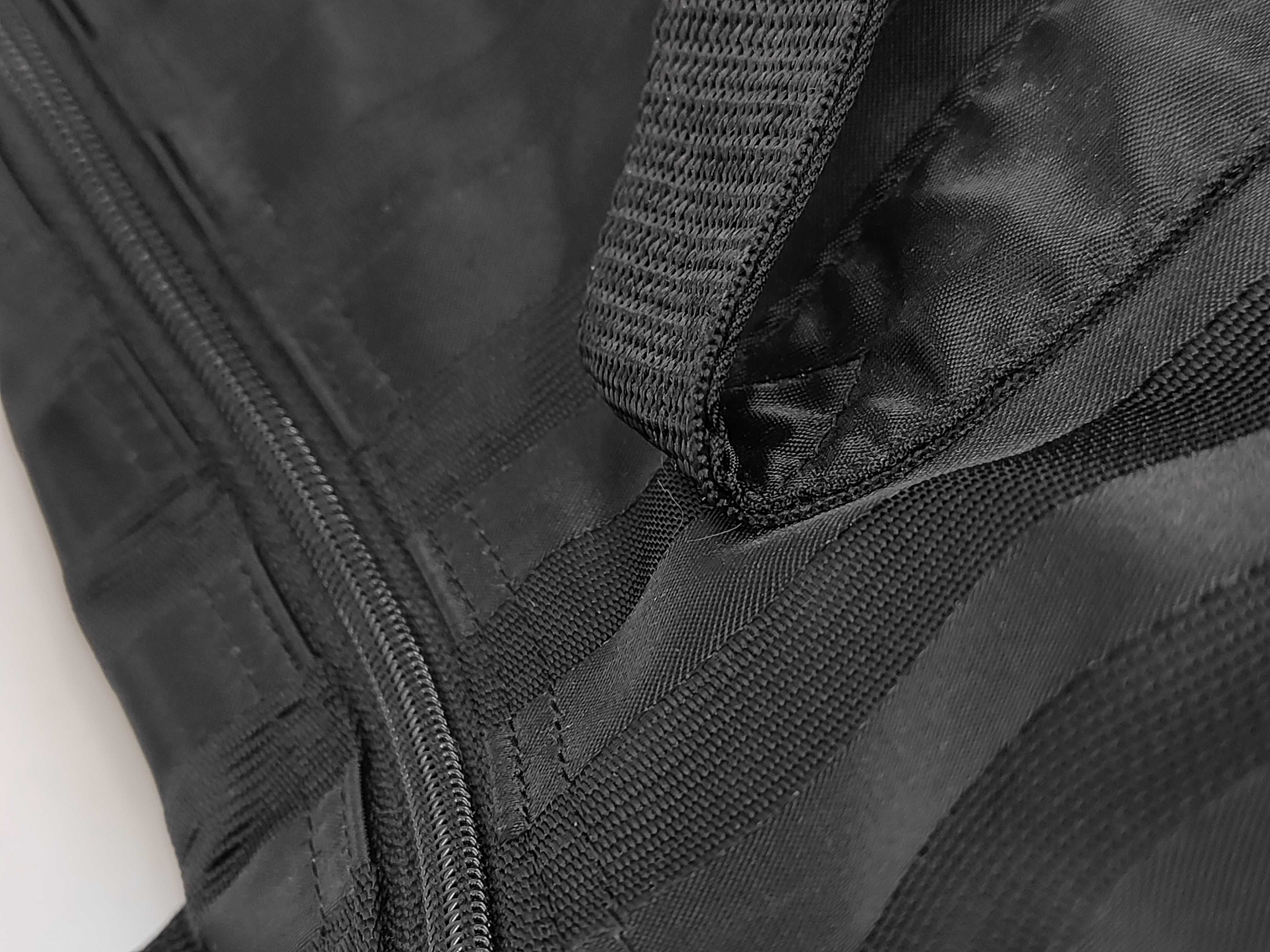 Valentino Ghiberty Italy Black Striped Travel Weekender Bag