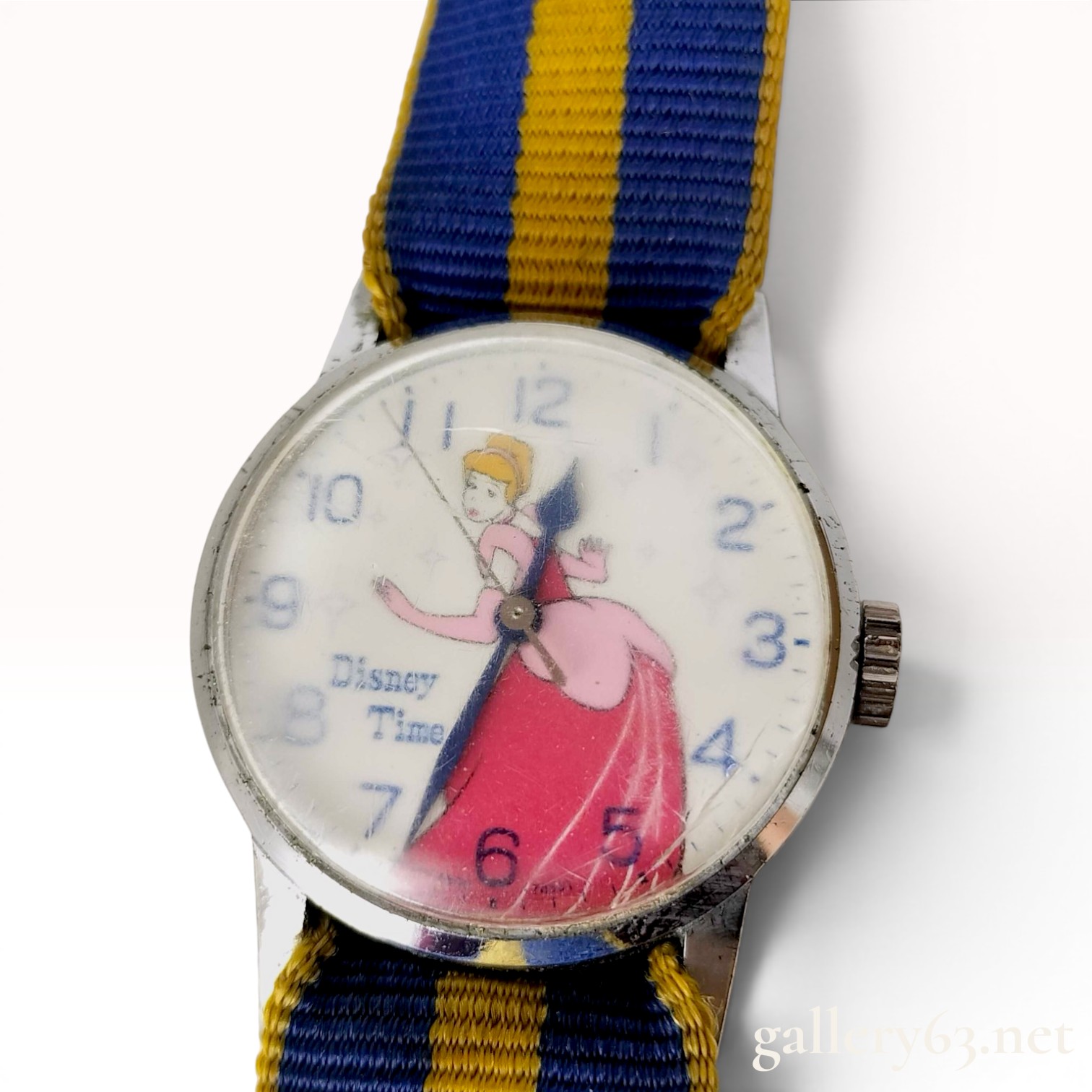 Vintage Disney Time Cinderella Character Wristwatch
