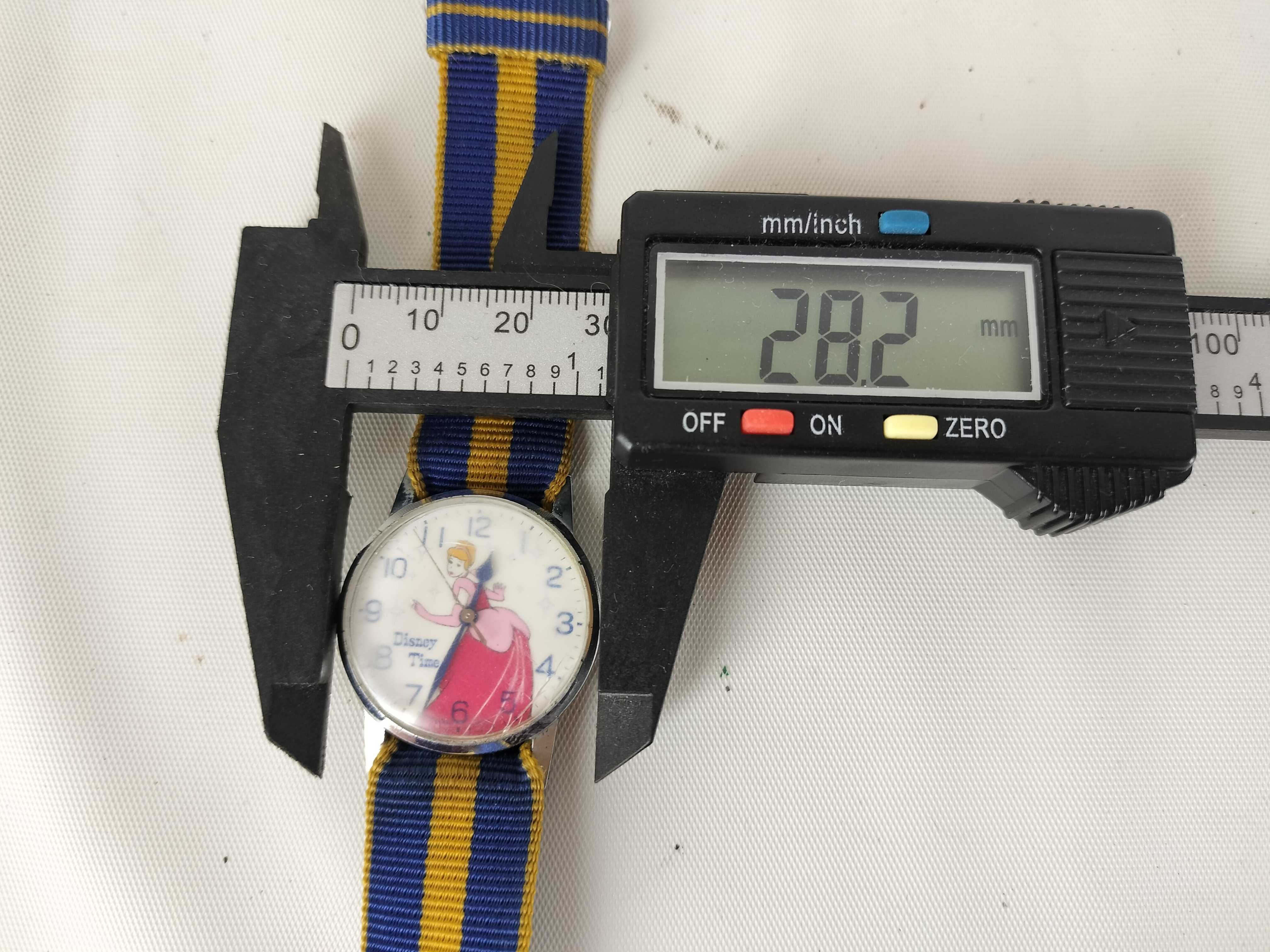 Vintage Disney Time Cinderella Character Wristwatch