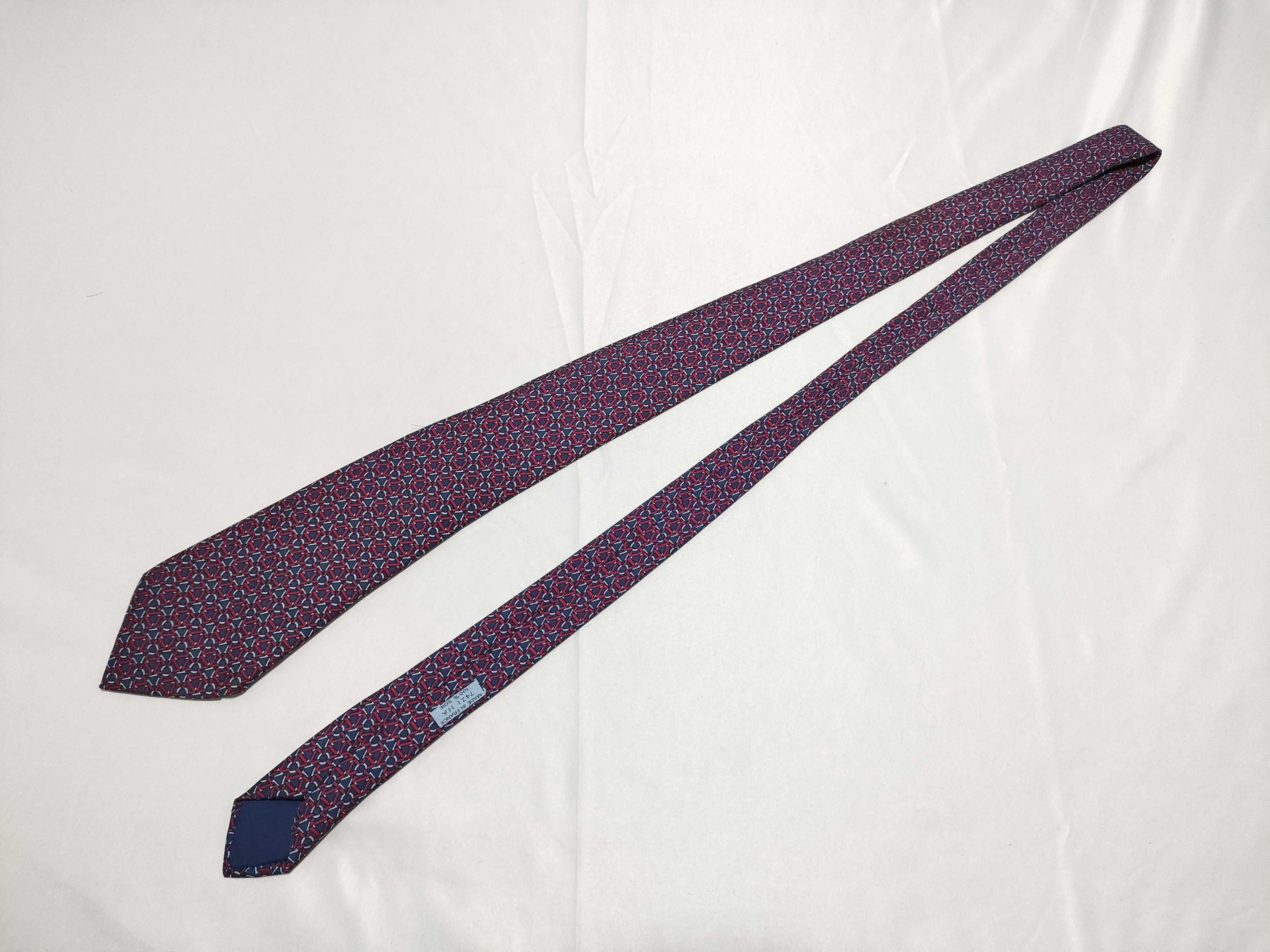 Two Hermes Silk Neckties