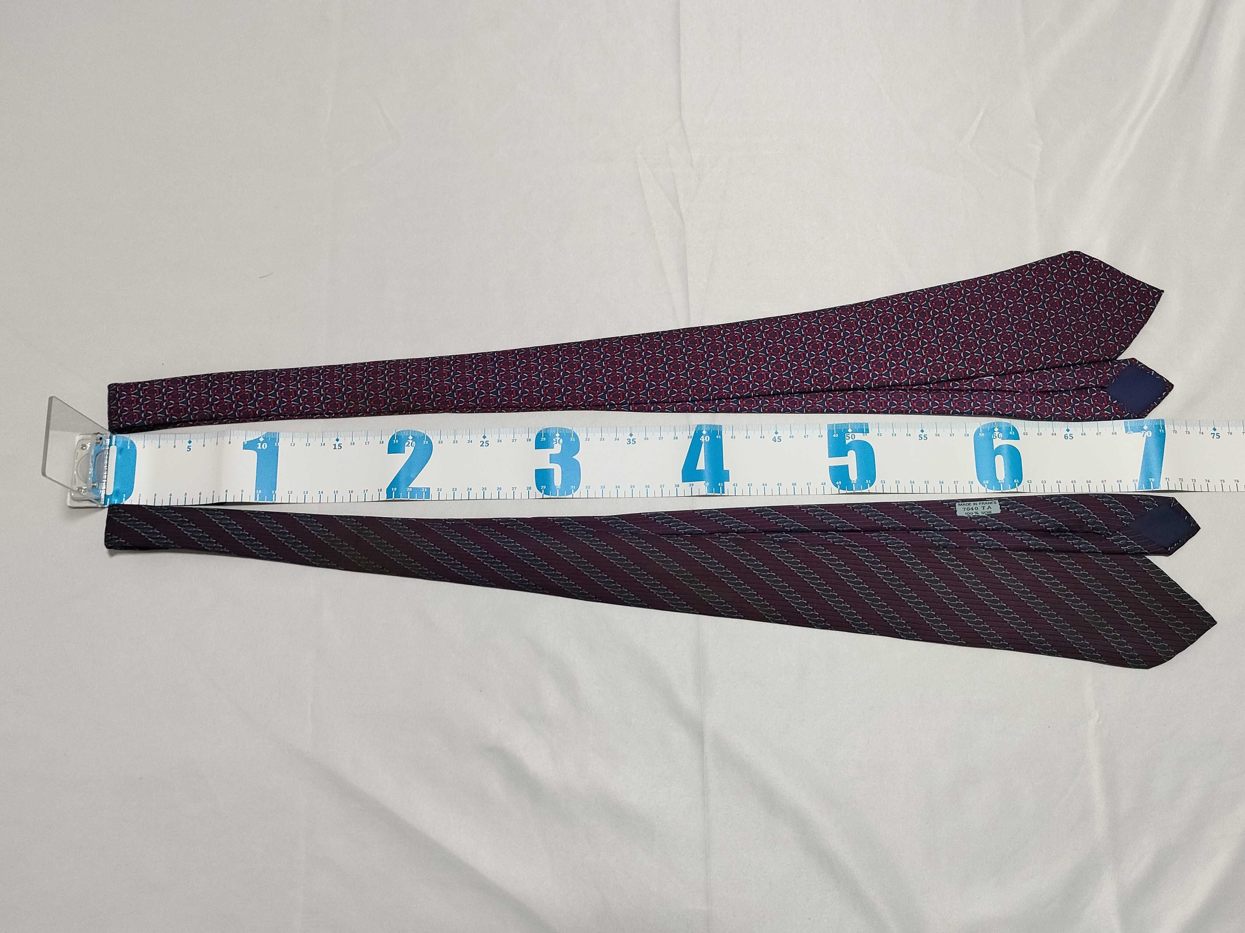 Two Hermes Silk Neckties