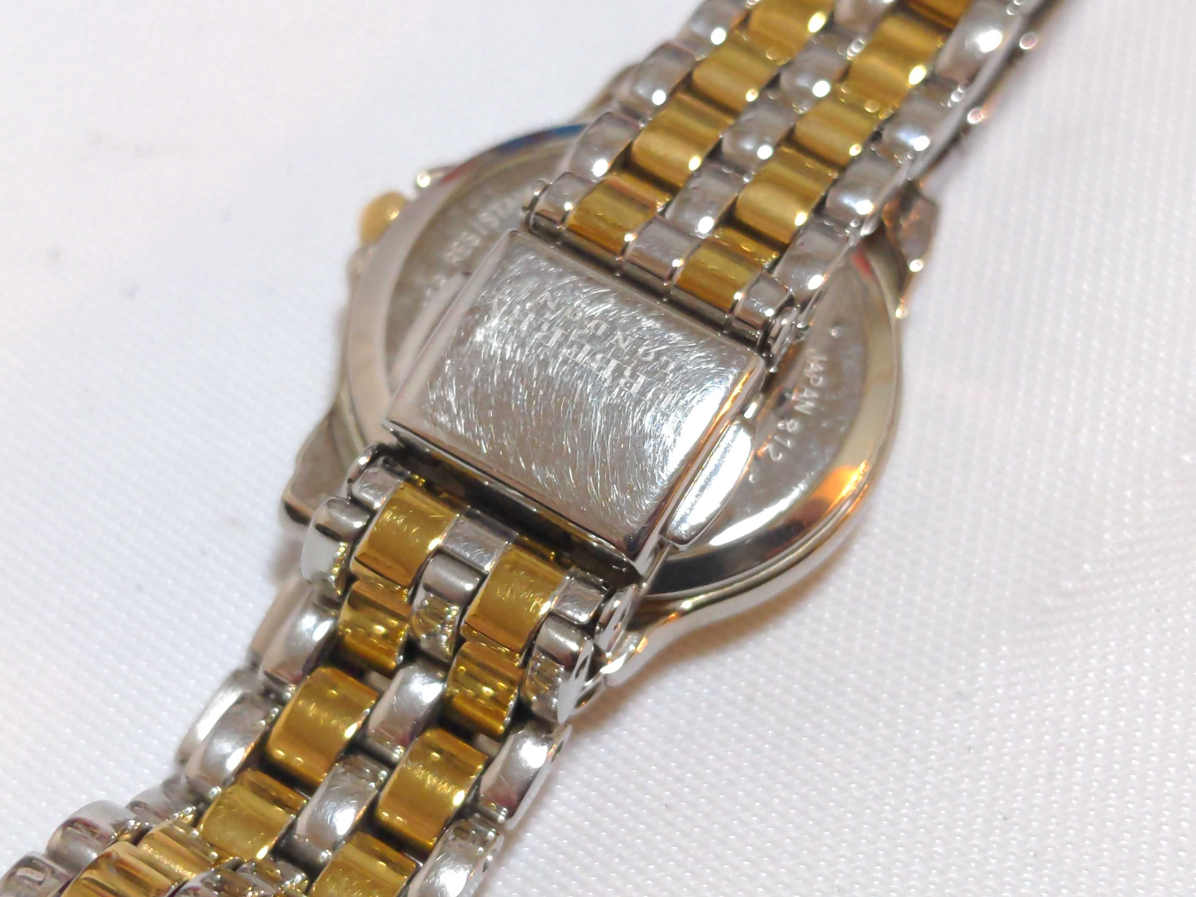 Burberry London Two-Tone Ladies Quartz Wristwatch Reference 6031-G13435