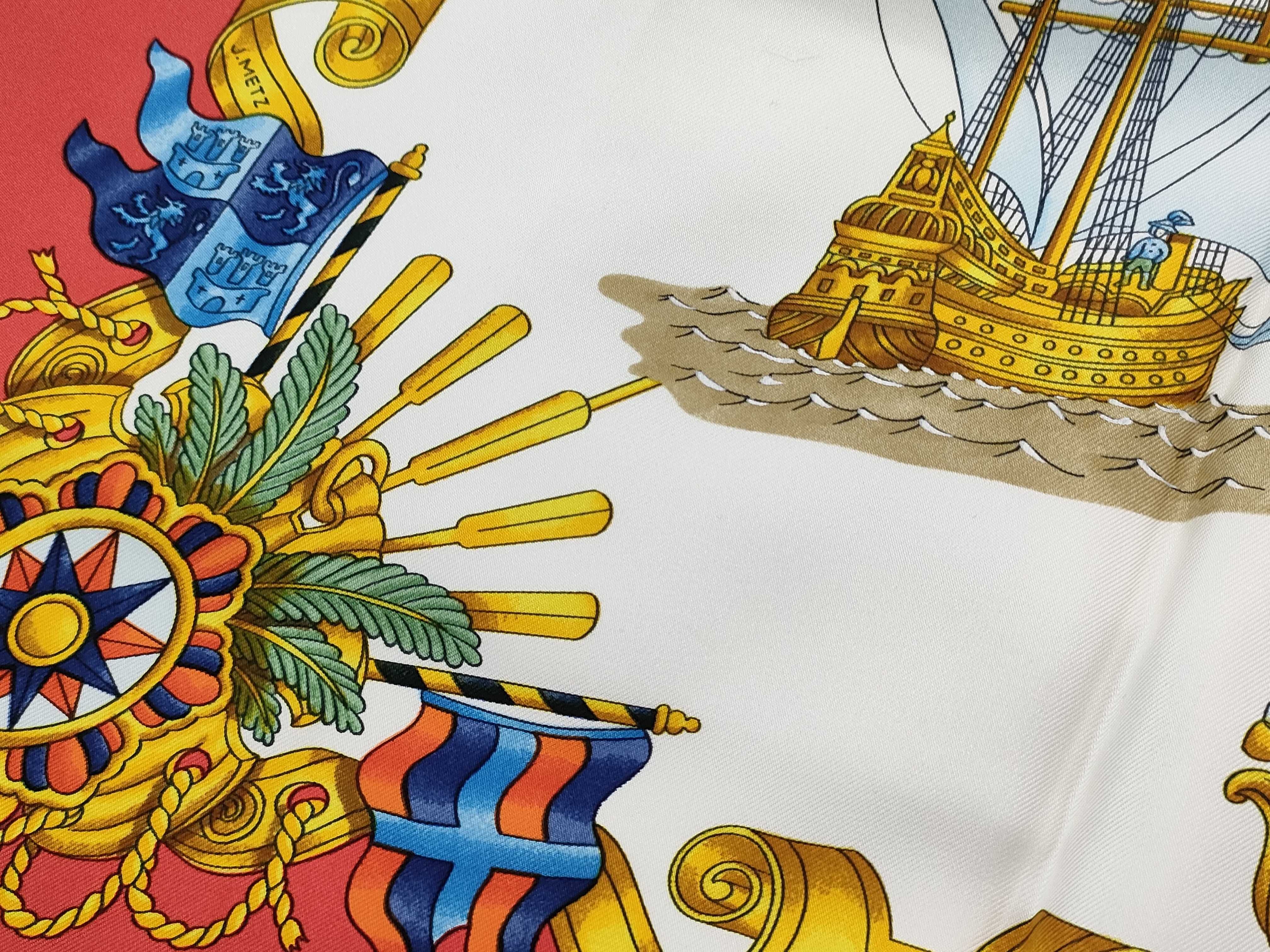 Hermes Voiles de Lumiere Silk Scarf by Joachim Metz