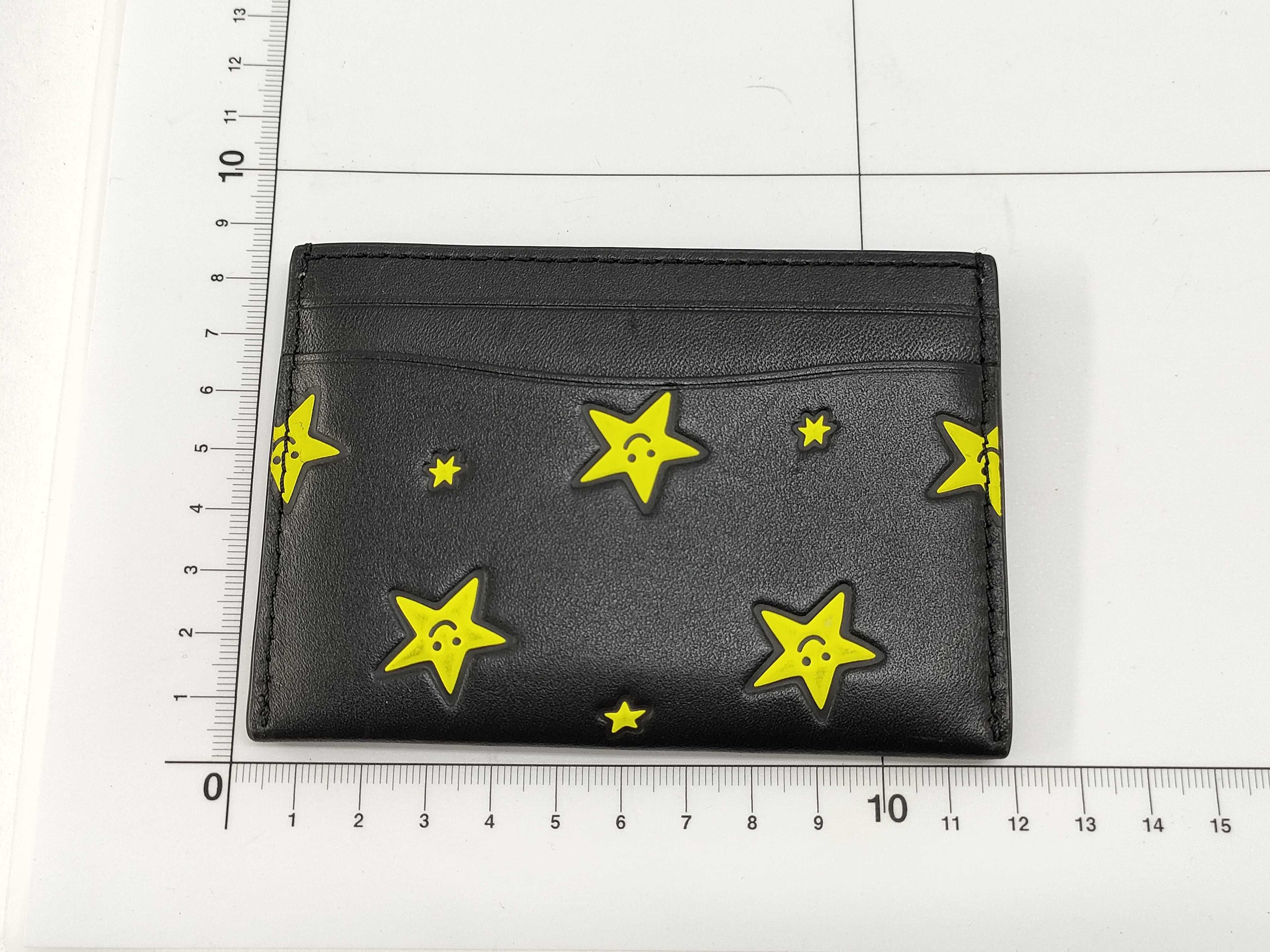 Coach Cosmic Essential Card Case with Star Print