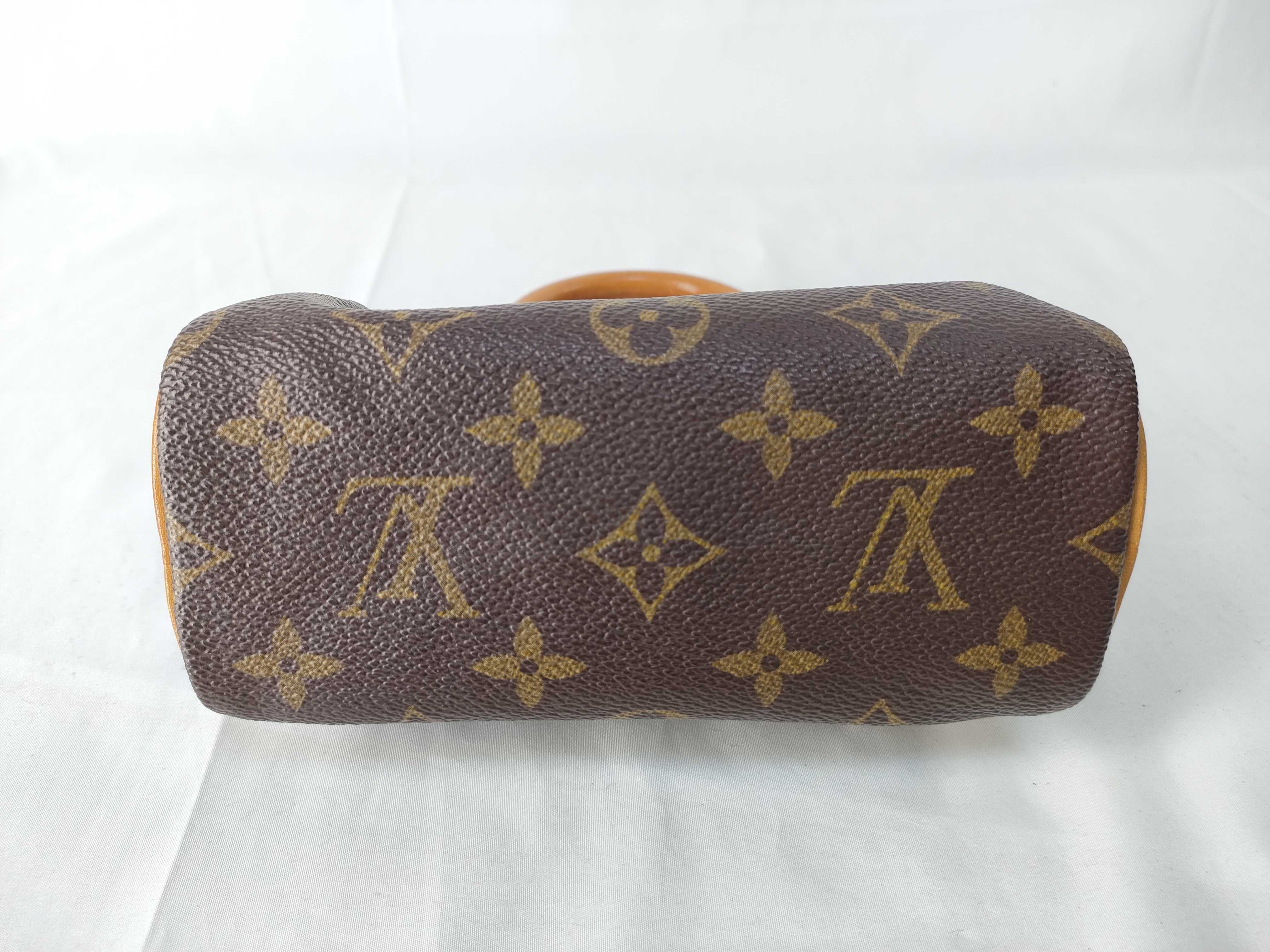 Louis Vuitton Monogram Canvas Mini HL Speedy Handbag