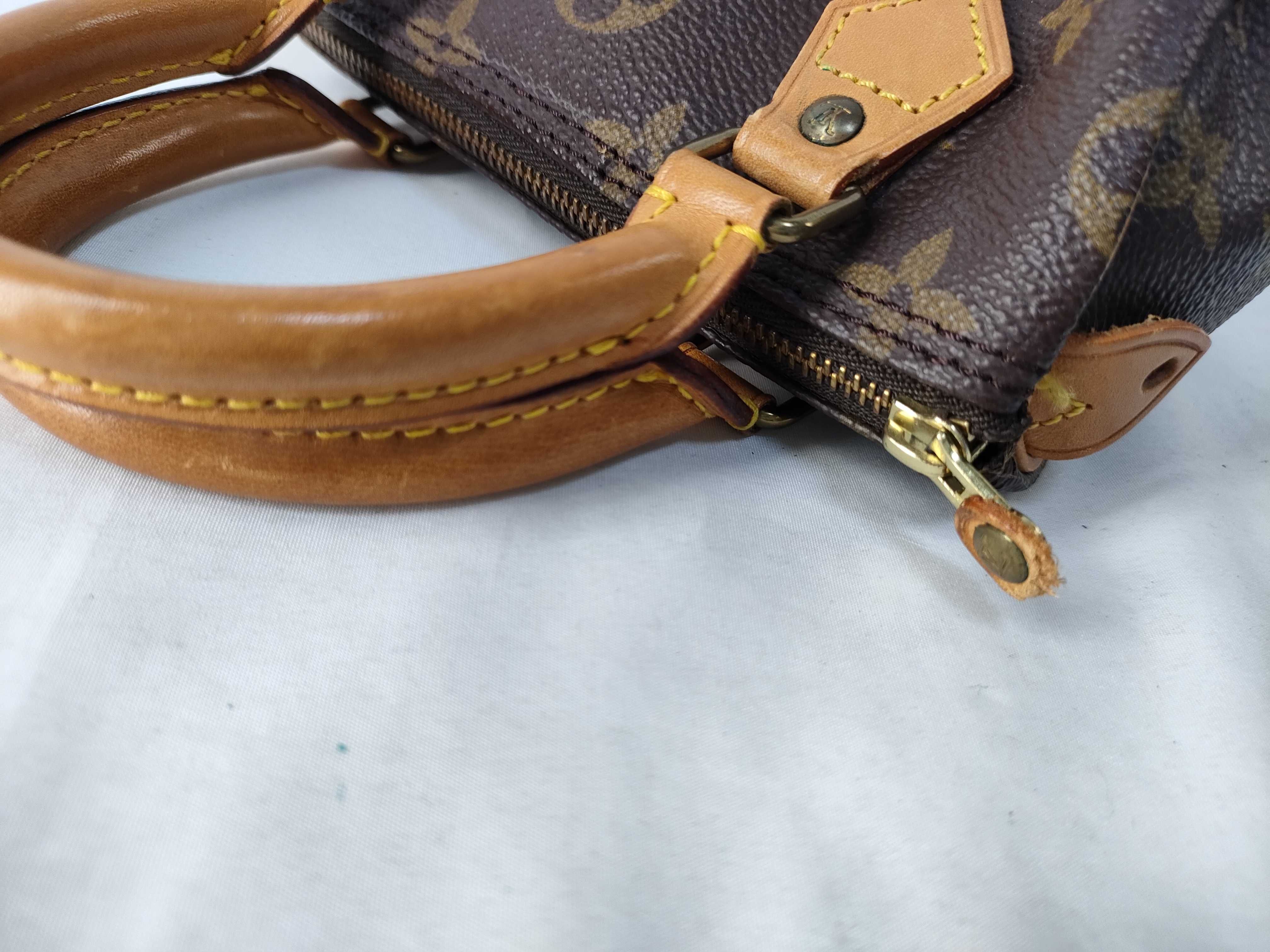 Louis Vuitton Monogram Canvas Mini HL Speedy Handbag
