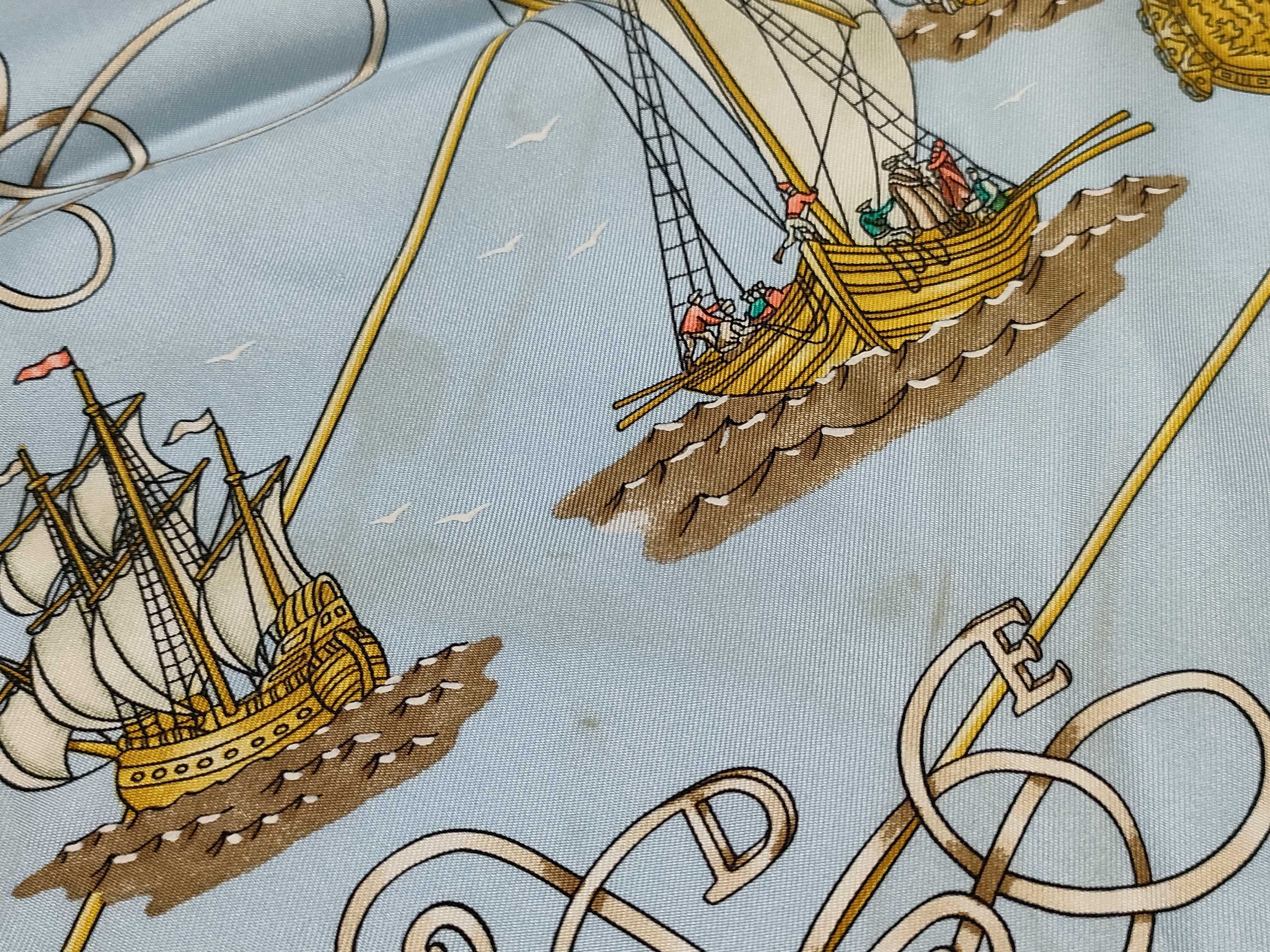 Hermes Voiles de Lumiere Silk Scarf by Joachim Metz