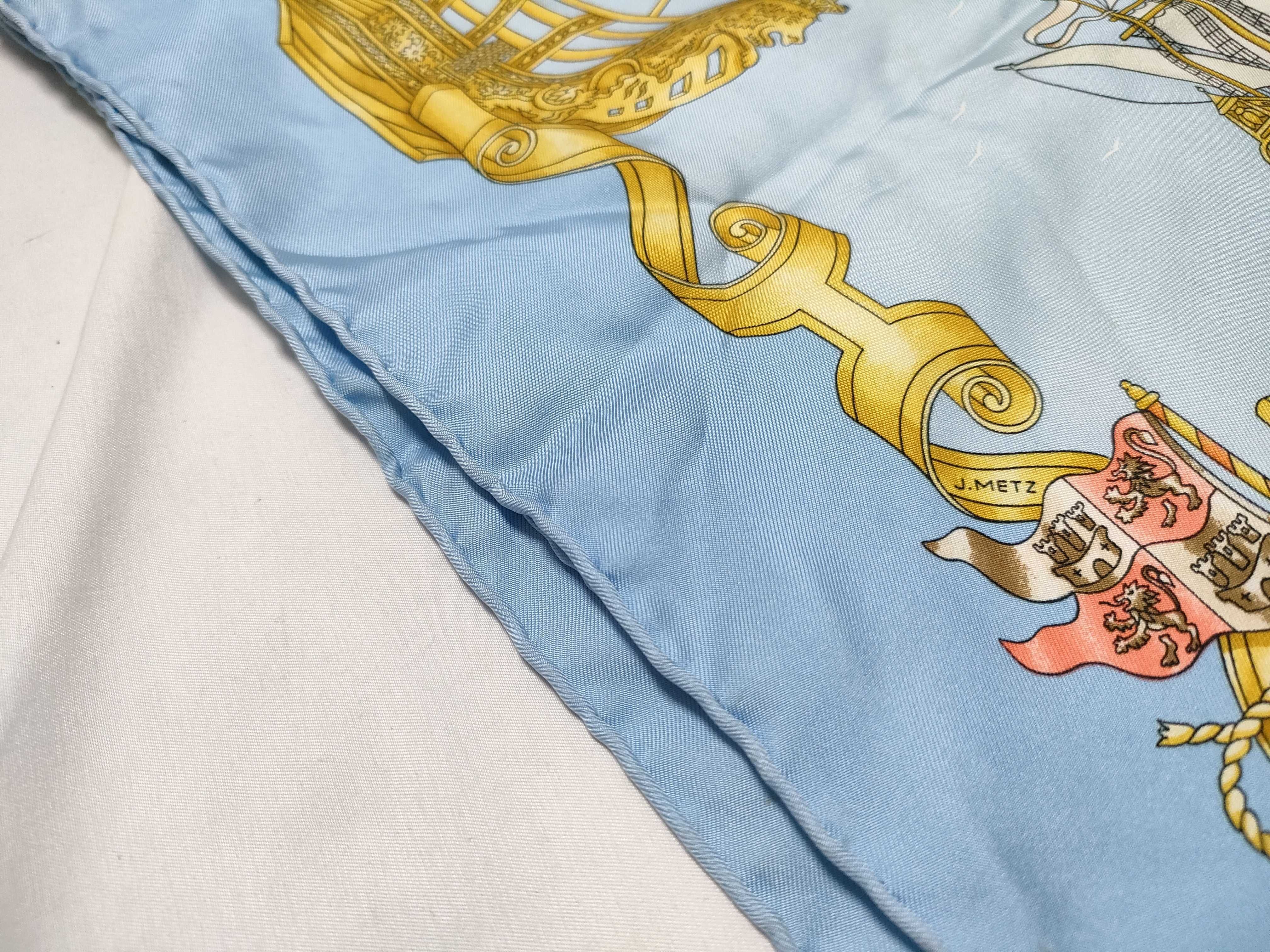 Hermes Voiles de Lumiere Silk Scarf by Joachim Metz